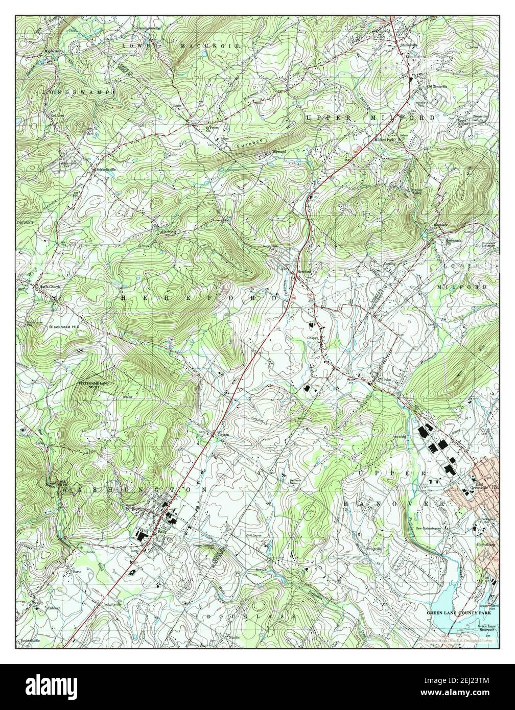 Greenville pennsylvania map Cut Out Stock Images & Pictures Alamy