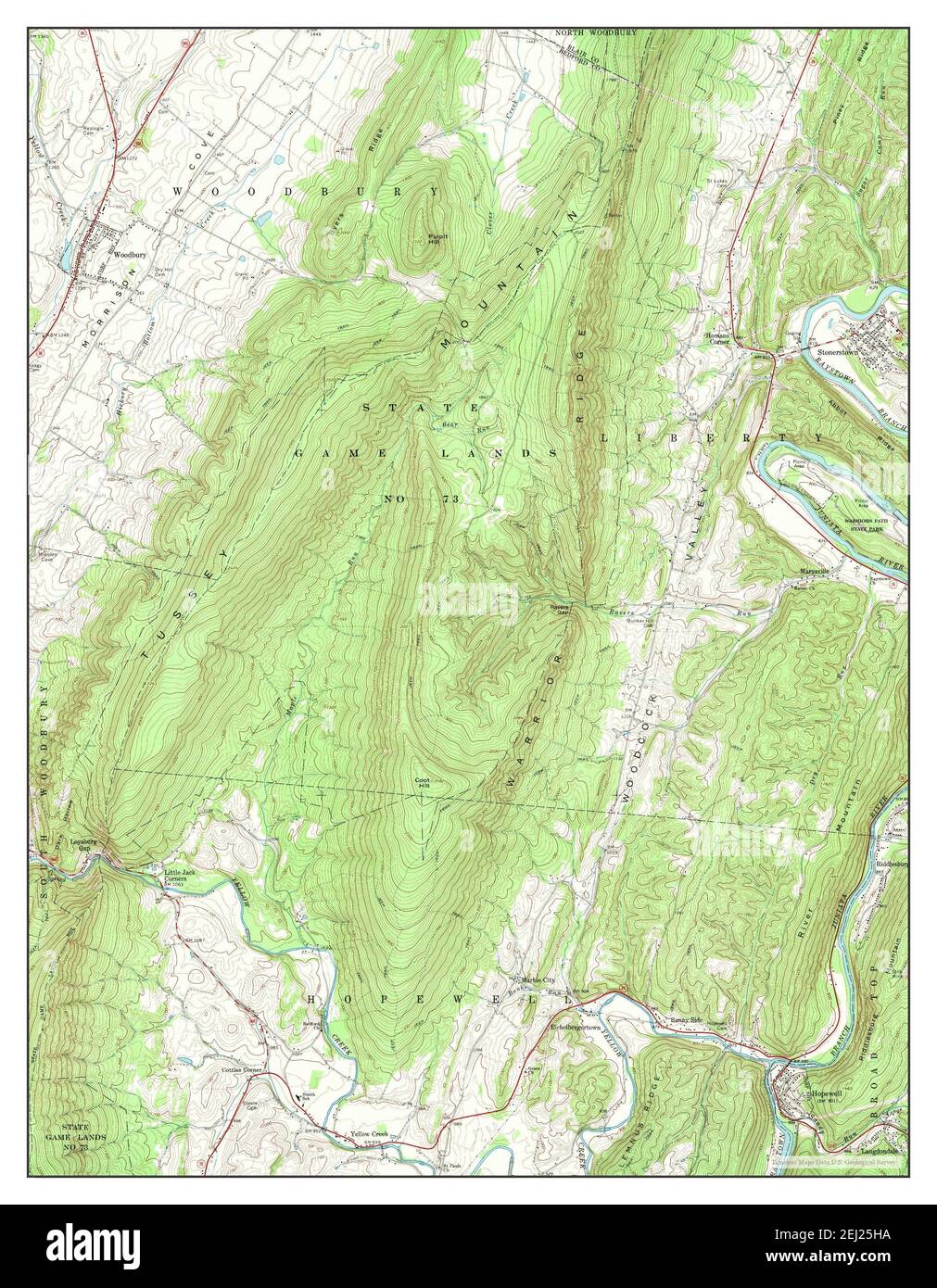 Hopewell map hires stock photography and images Alamy