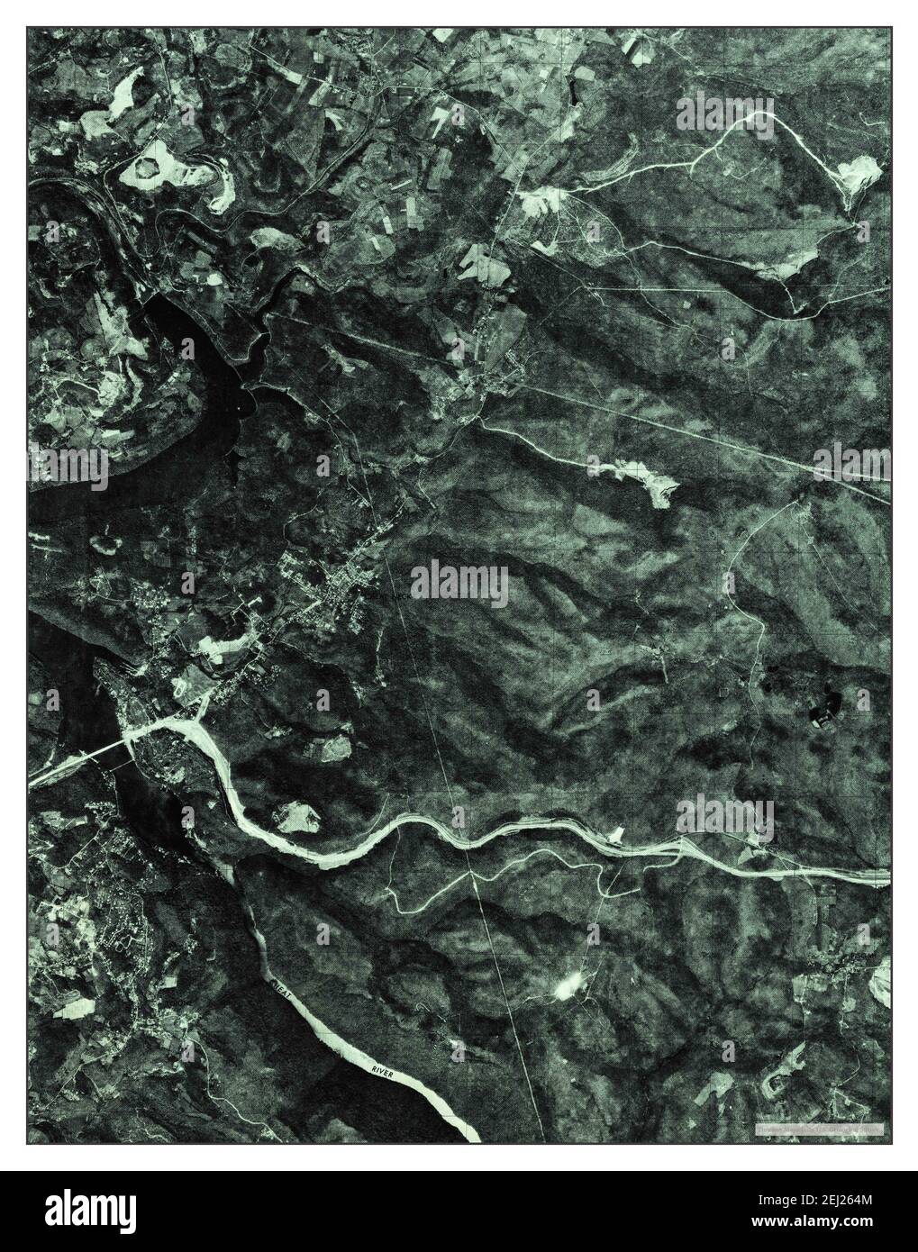 Lake Lynn, Pennsylvania, map 1960, 124000, United States of America by