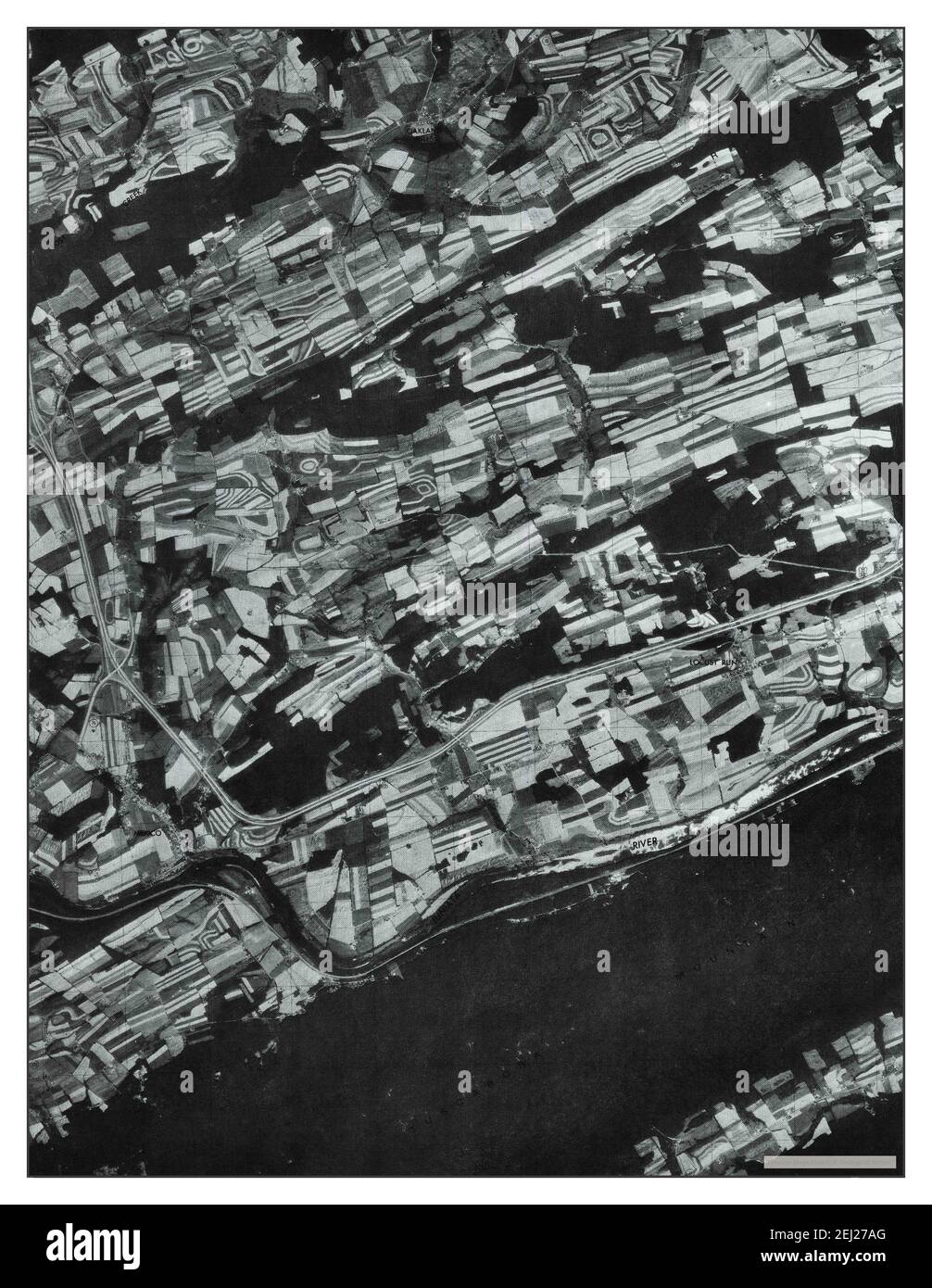Mexico, Pennsylvania, map 1977, 124000, United States of America by