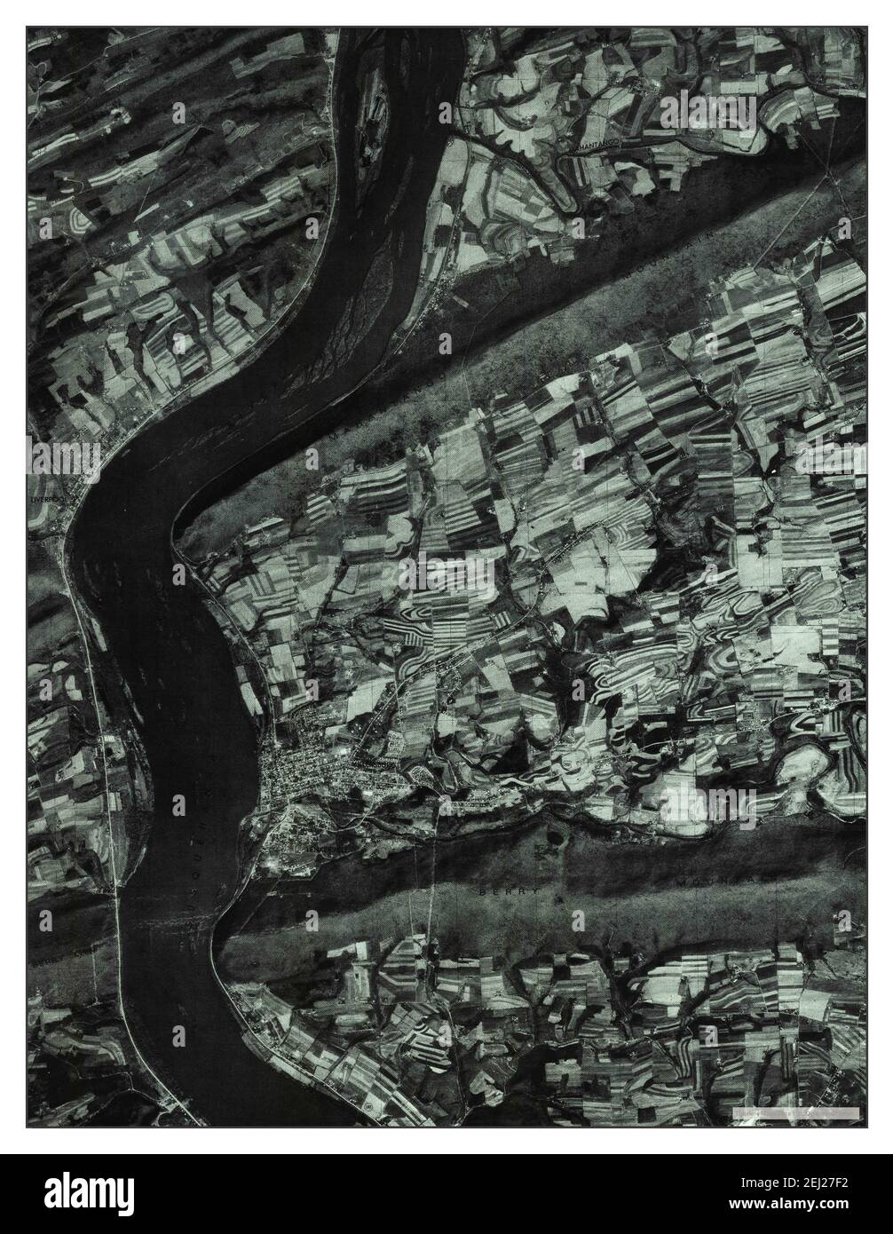 Millersburg, Pennsylvania, map 1977, 124000, United States of America