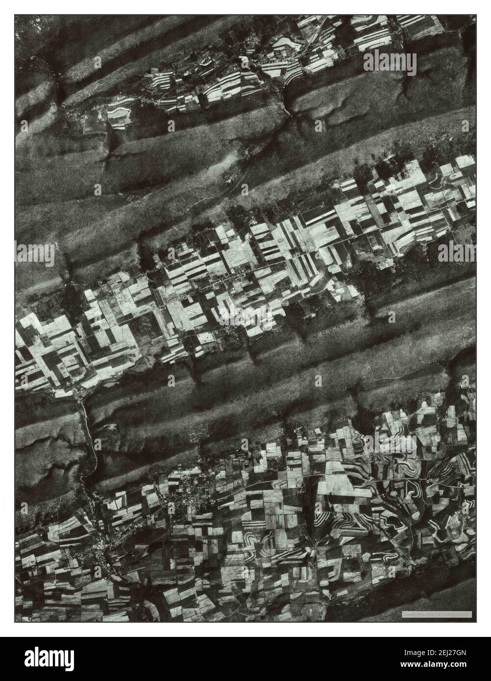 Millheim, Pennsylvania, map 1977, 124000, United States of America by