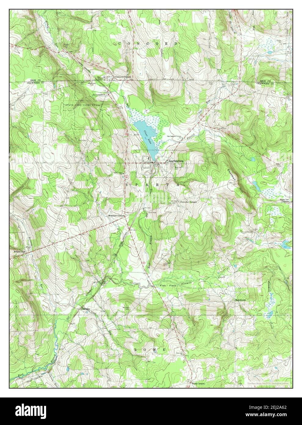 Spartansburg map hires stock photography and images Alamy