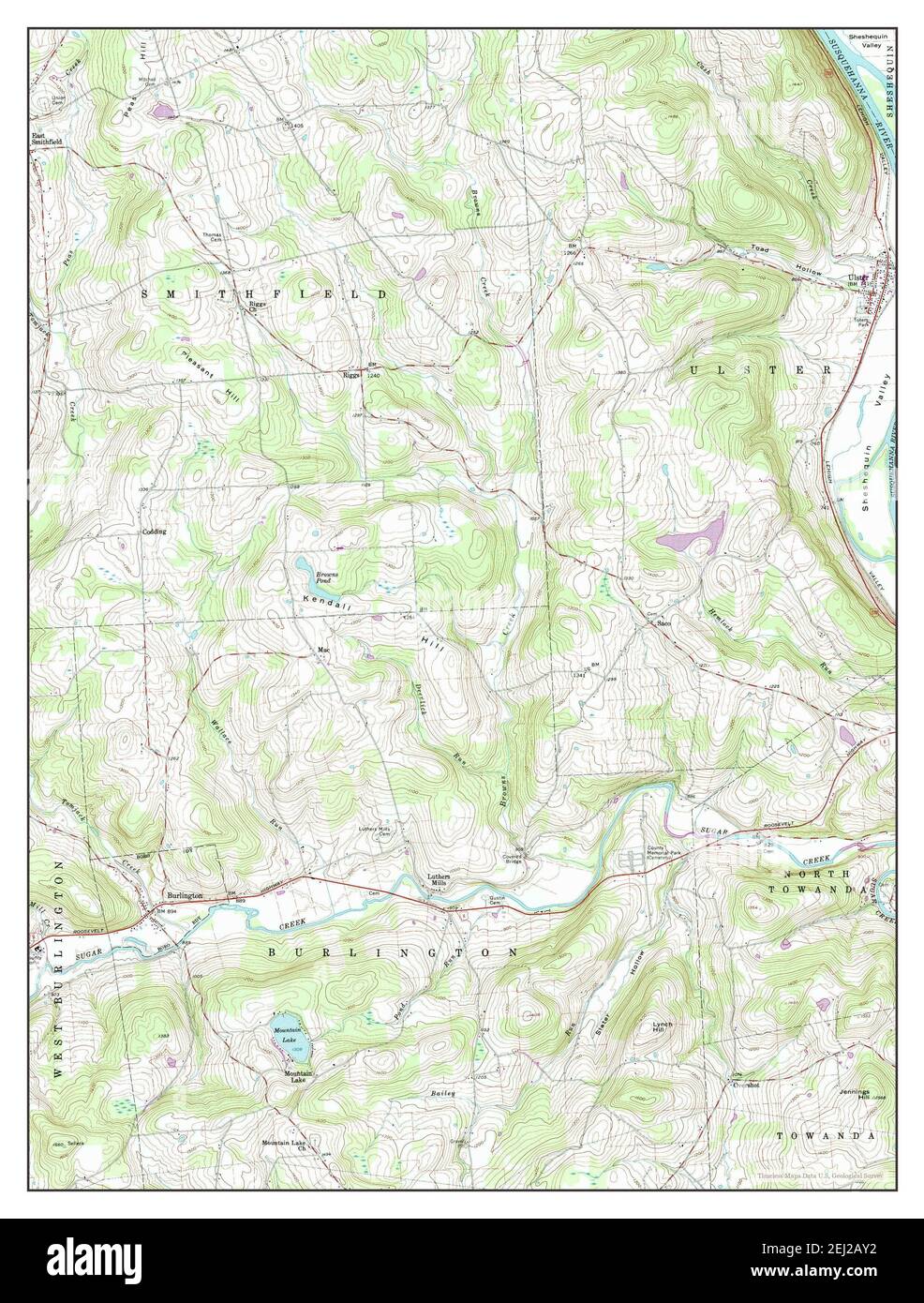 Ulster map old hires stock photography and images Alamy