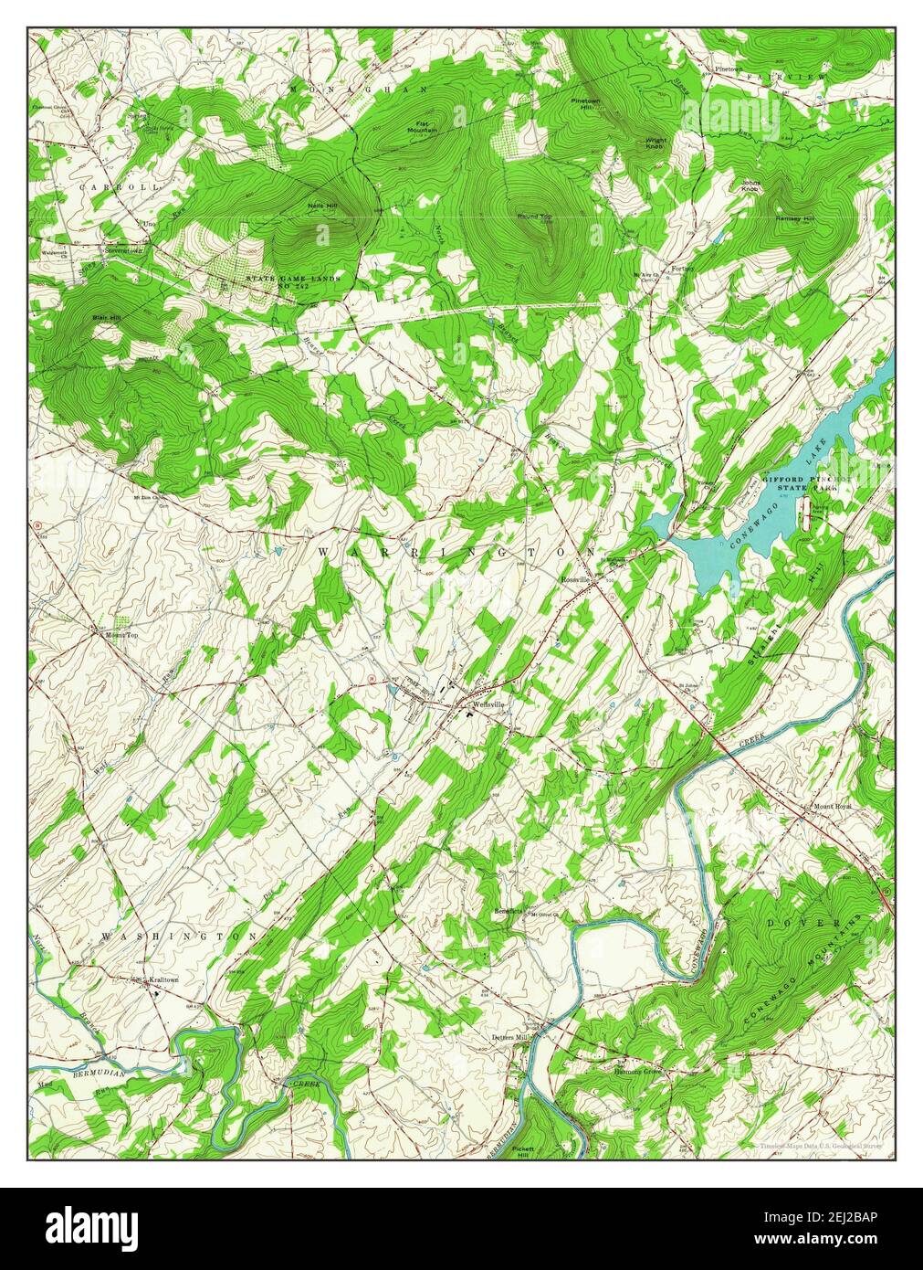 Map of wellsville Cut Out Stock Images & Pictures Alamy