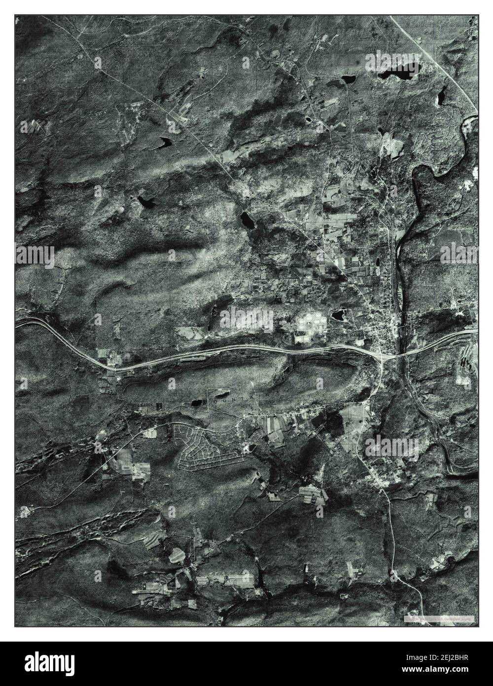 Map of white haven hires stock photography and images Alamy