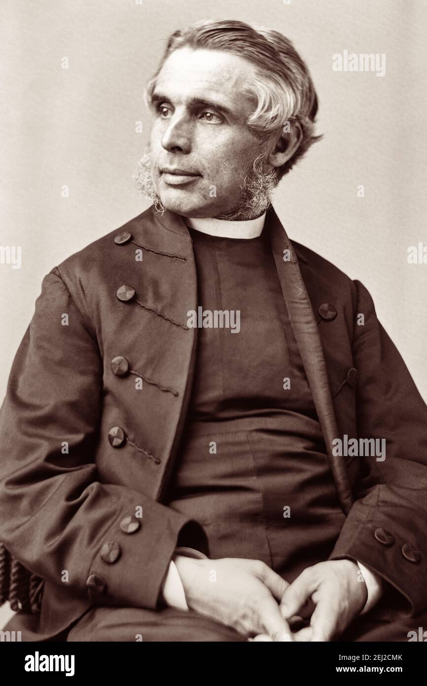 Thomas Nettleship Staley (1823-1898), first Anglican Bishop of Honolulu, Kingdom of Hawai'i. Stock Photo