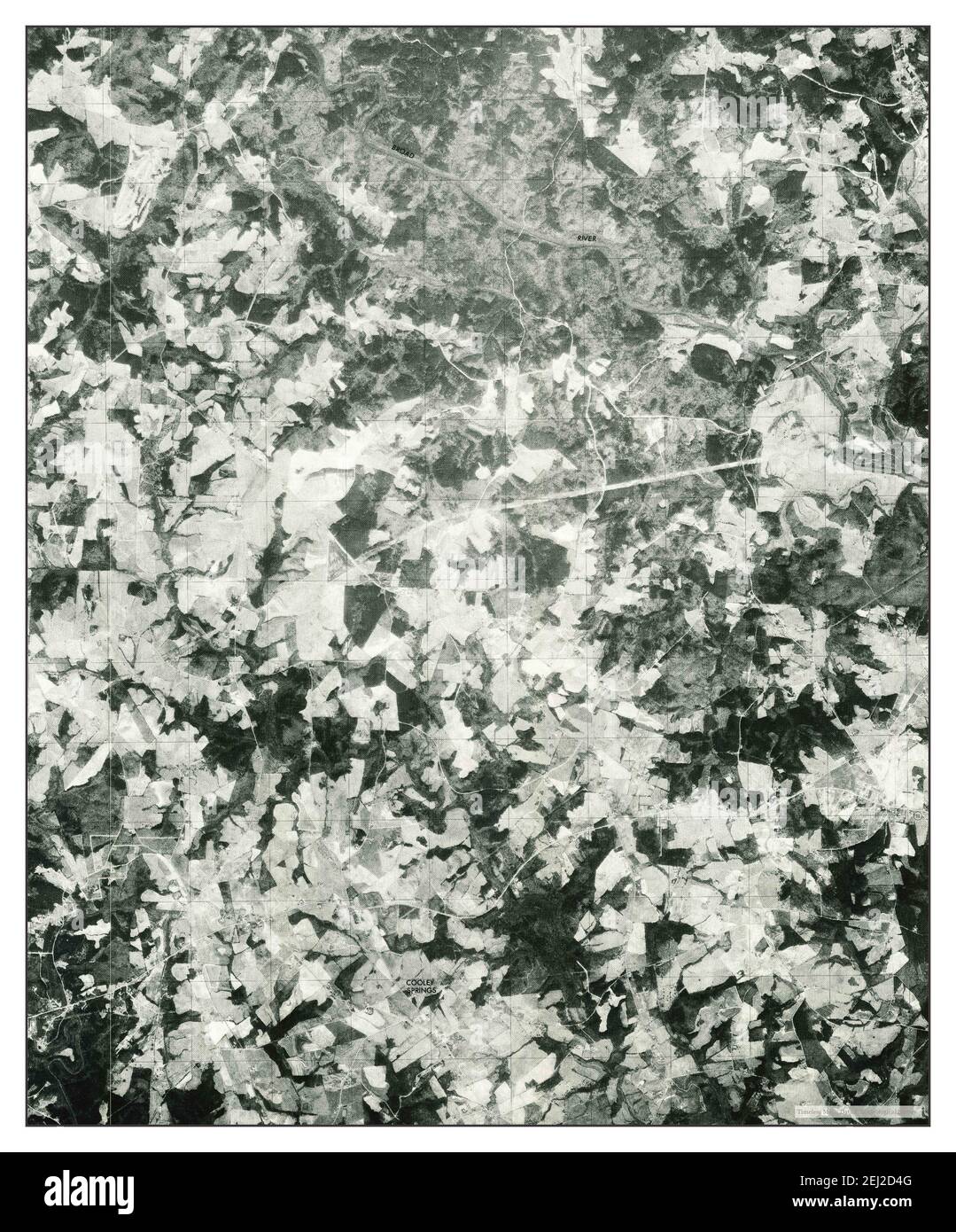 Cowpens NW, South Carolina, map 1975, 124000, United States of America