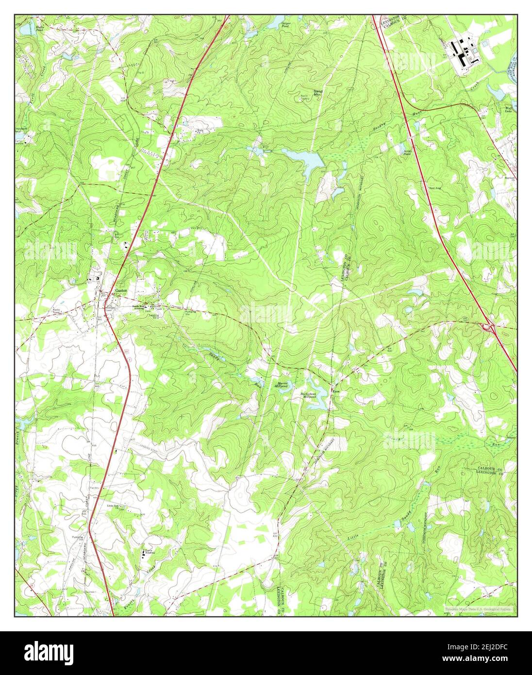 Gaston South Carolina Map Gaston, South Carolina, Map 1972, 1:24000, United States Of America By  Timeless Maps, Data U.s. Geological Survey Stock Photo - Alamy