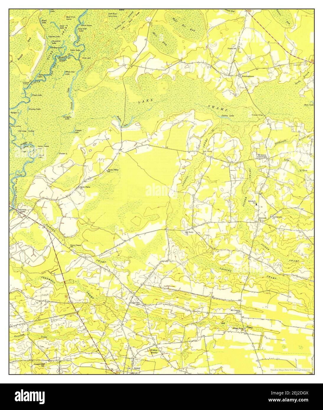 Galivants Ferry Sc Map Galivants Ferry South Carolina Cut Out Stock Images & Pictures - Alamy