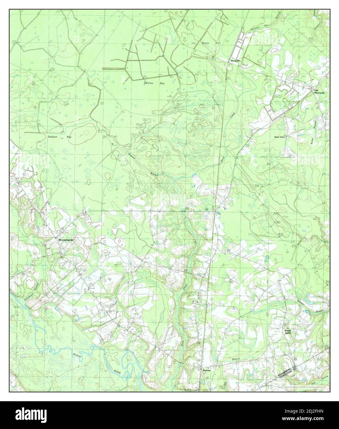 Warsaw south carolina map Cut Out Stock Images & Pictures Alamy