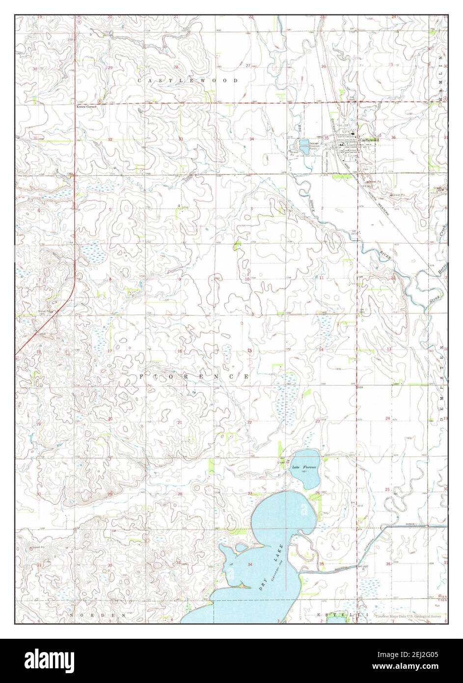 Map of castlewood hires stock photography and images Alamy
