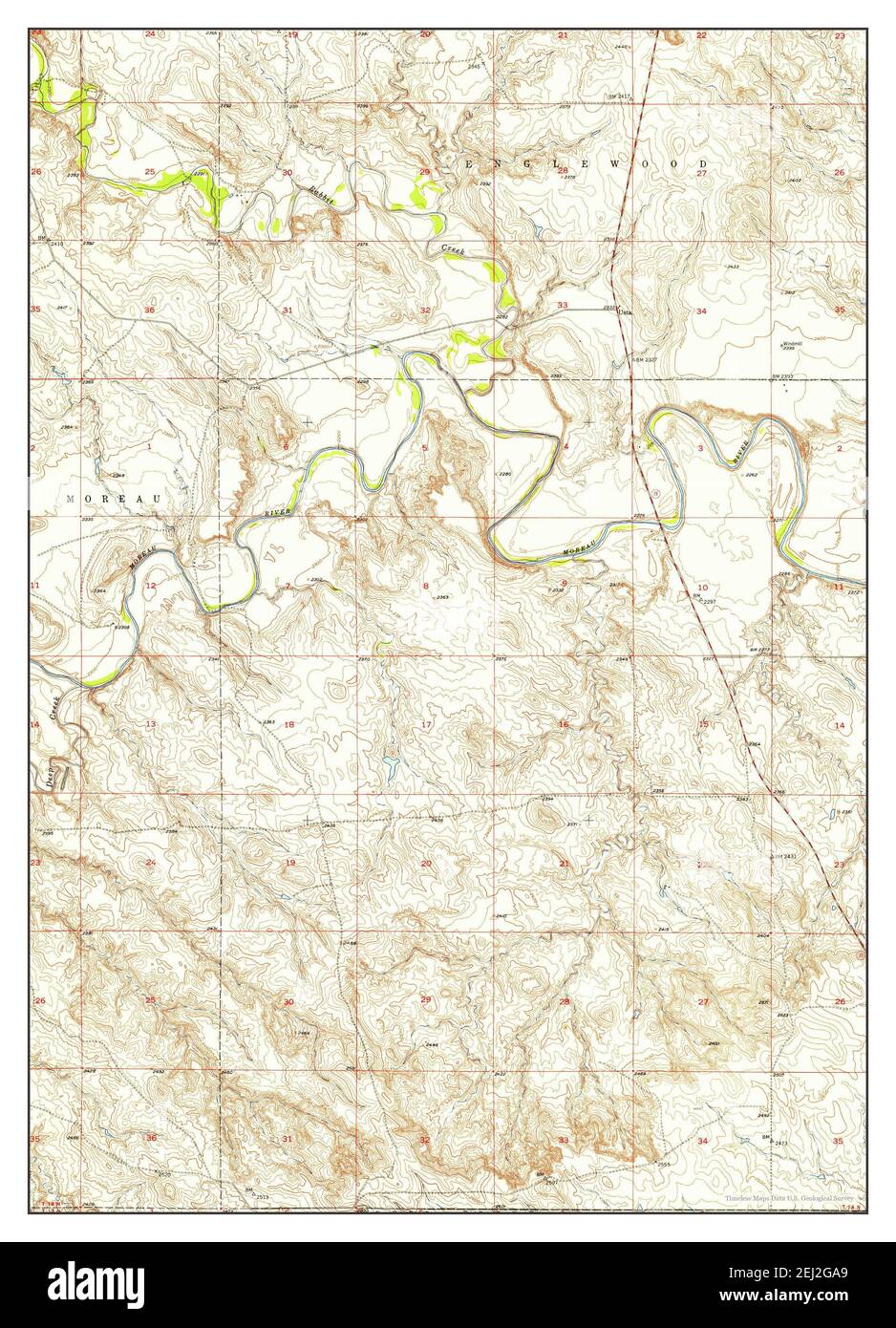 Map of faith south dakota hires stock photography and images Alamy