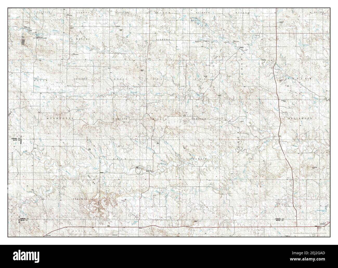 Faith South Dakota Map Faith South Dakota Map High Resolution Stock Photography And Images - Alamy