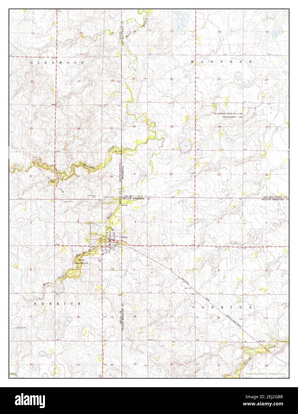 Gary South Dakota Map Gary, South Dakota, Map 1967, 1:24000, United States Of America By Timeless  Maps, Data U.s. Geological Survey Stock Photo - Alamy