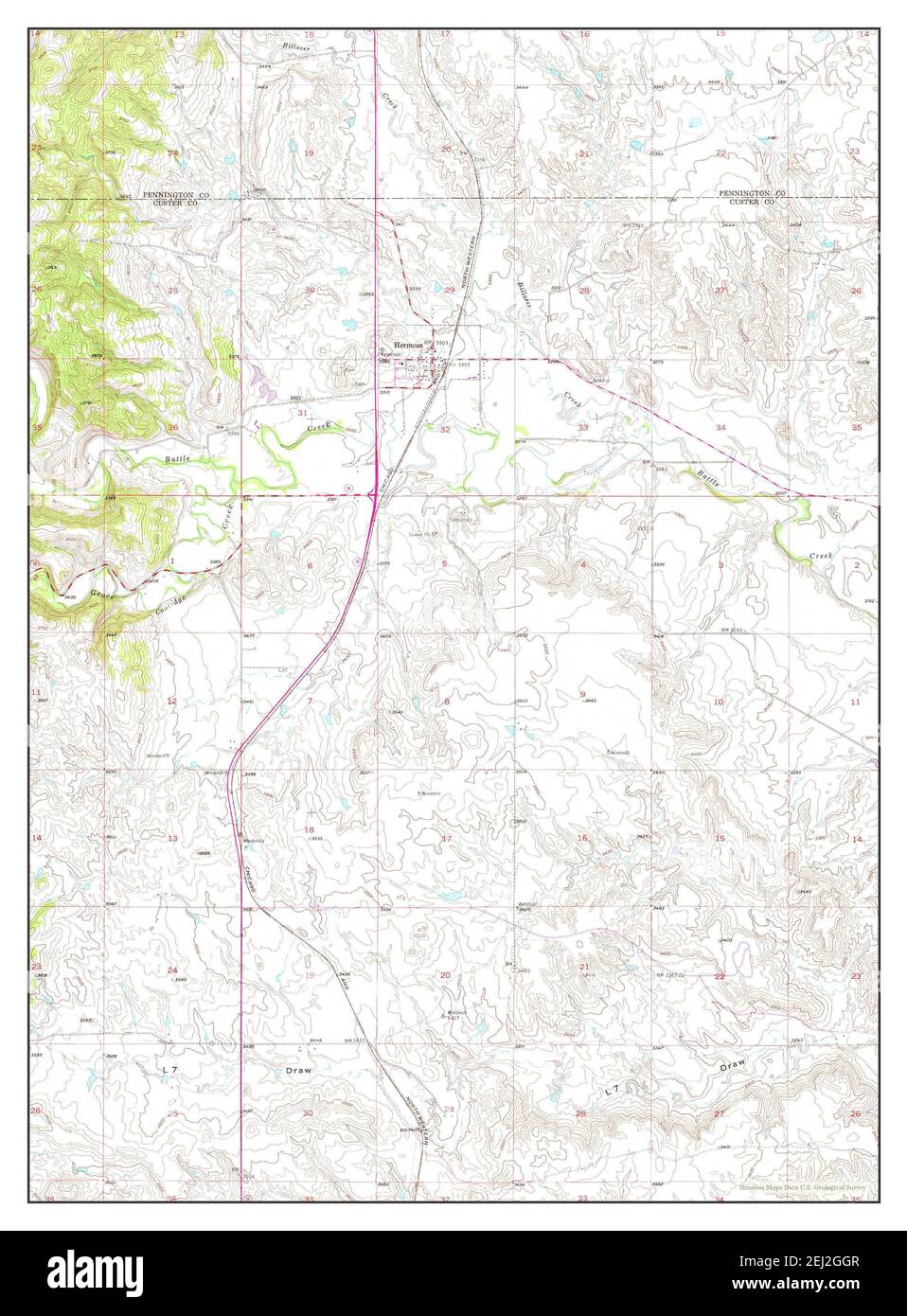 Map of hermosa hires stock photography and images Alamy