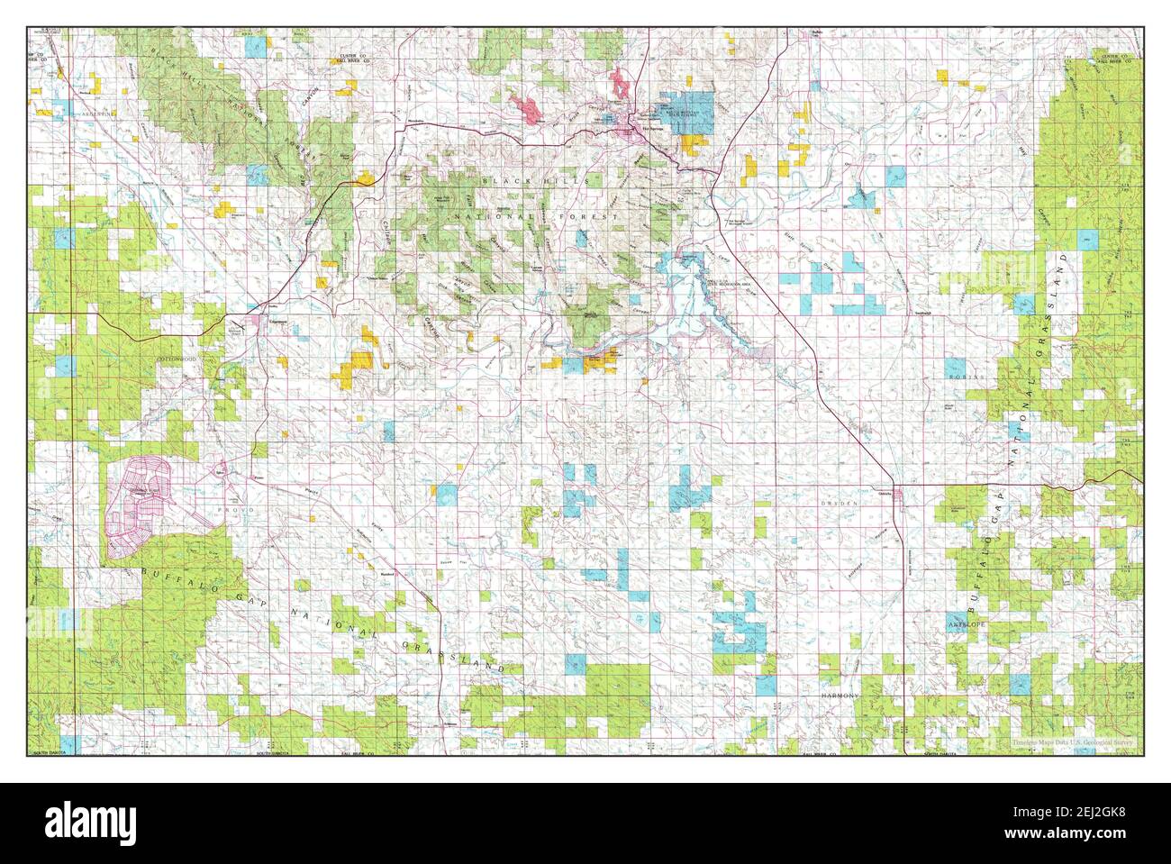 Old map of hot springs hires stock photography and images Alamy