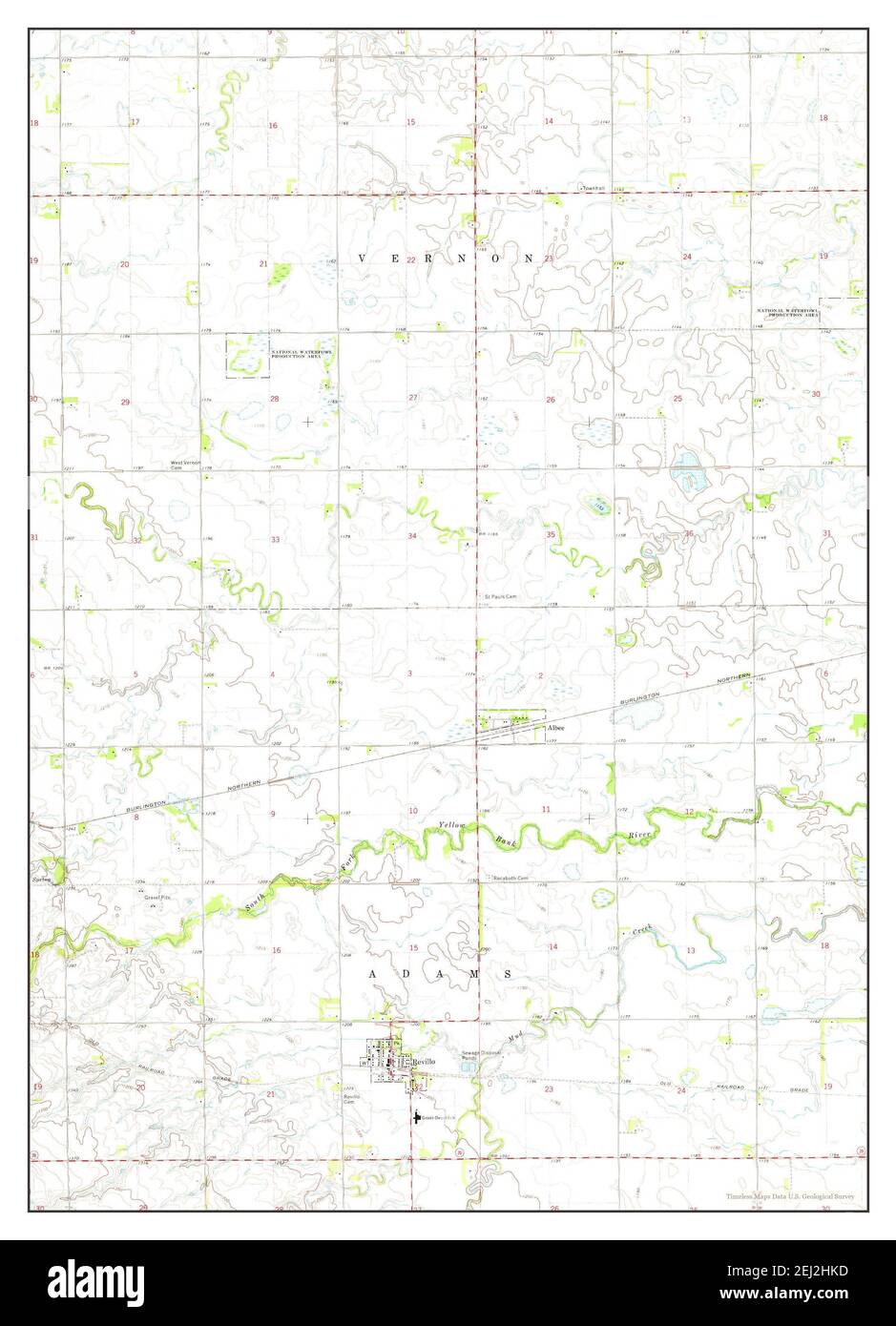 Revillo South Dakota Map 1973 1 24000 United States Of America By revillo-south-dakota-map-1973-1-24000-united-states-of-america-by