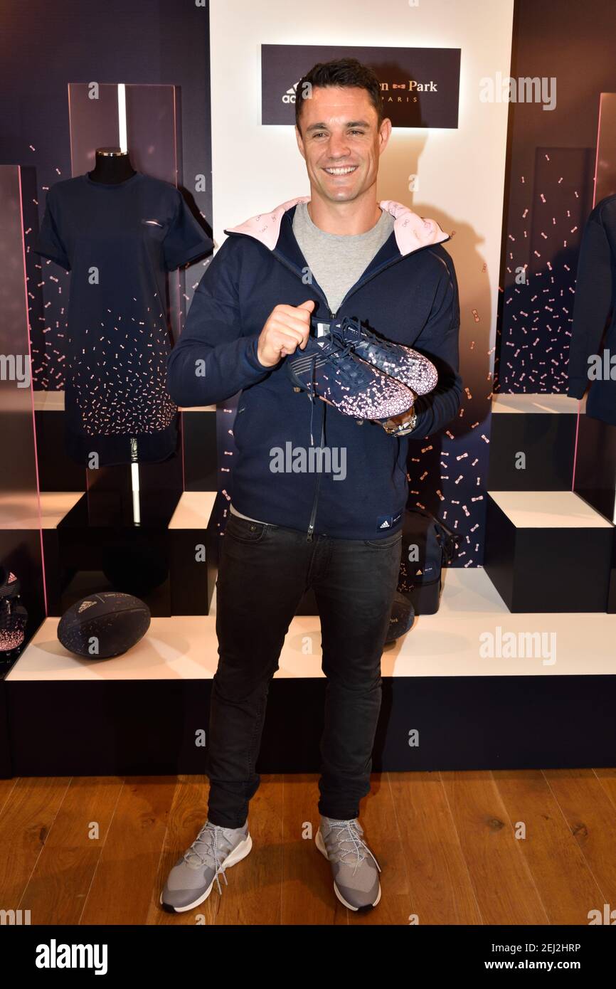 All Blacks rugby legend and Racing 92's Dan Carter attends Capsule Adidas x  Eden Park collection launch in Paris, France, February 15, 2018. Photo by  Alban Wyters/ABACAPRESS.COM Stock Photo - Alamy