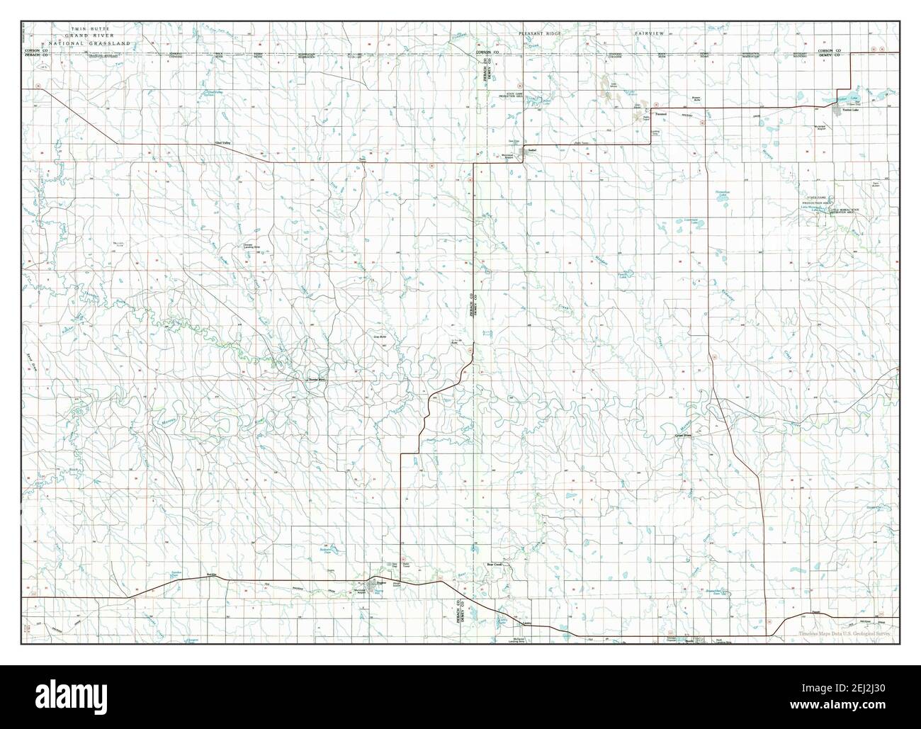 Timber lake map Cut Out Stock Images & Pictures Alamy