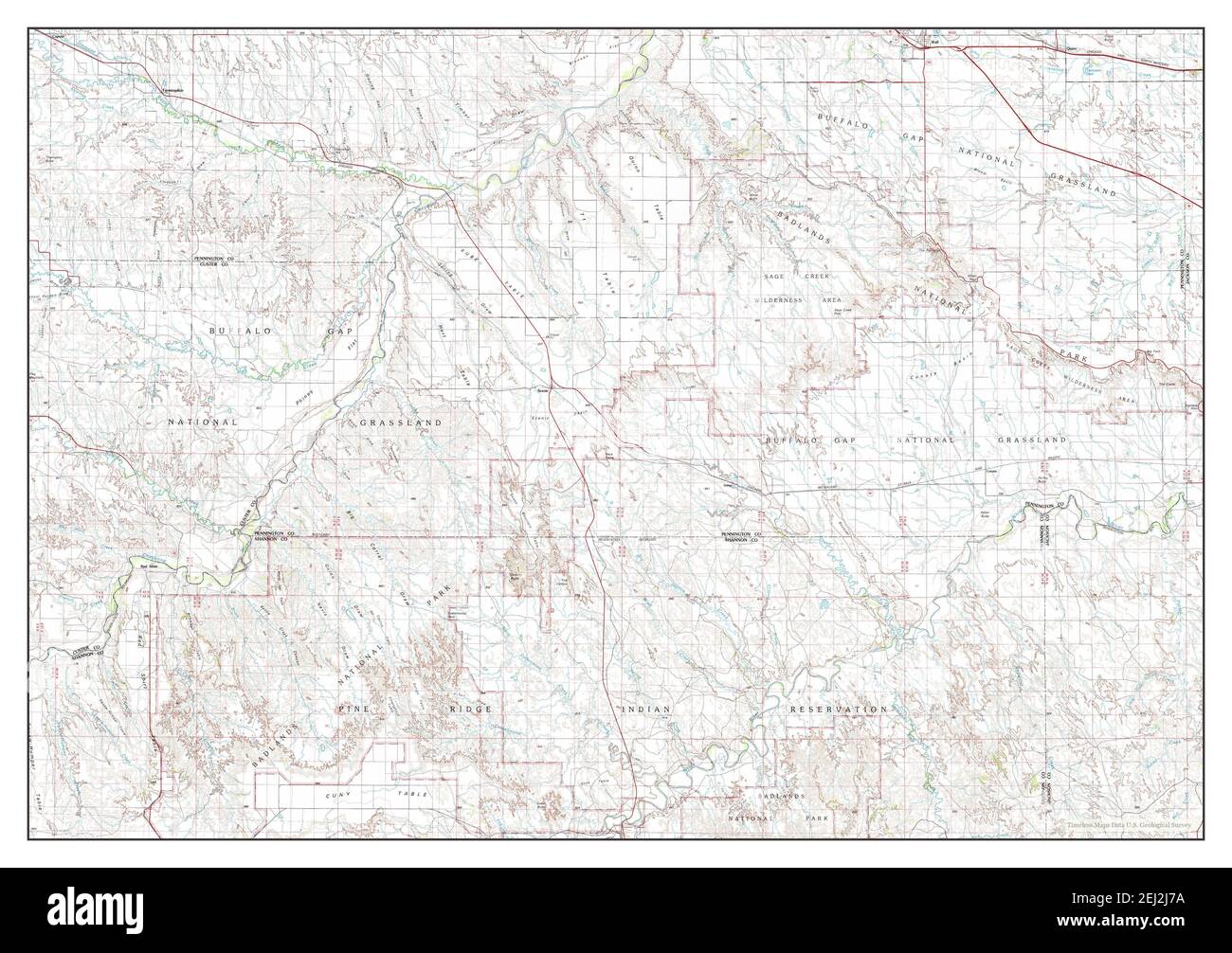Map of wall south dakota hires stock photography and images Alamy