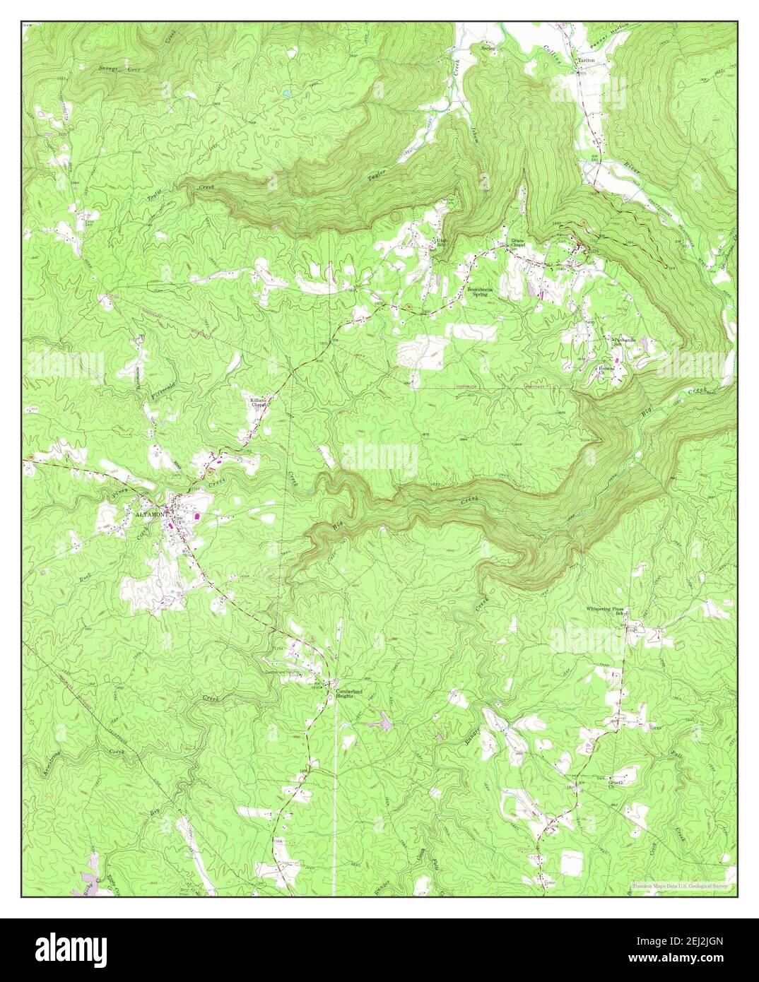 Map of altamont hires stock photography and images Alamy