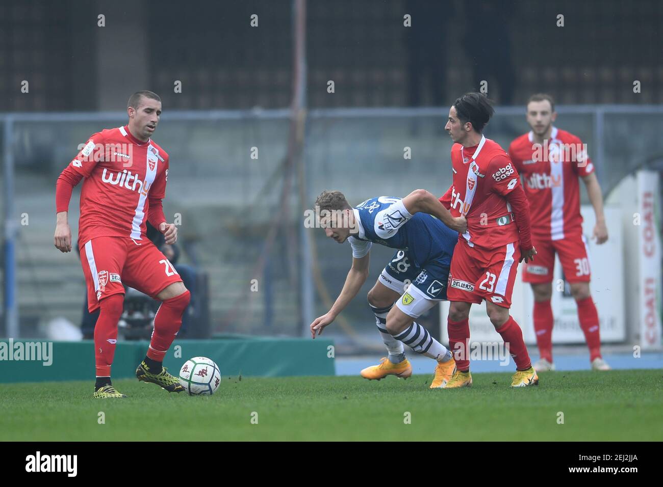 Antonio Barilla Jogador Monza Durante Jogo Campeonato Italiano Serie Entre  — Fotografia de Stock Editorial © VincenzoIzzo #464936660