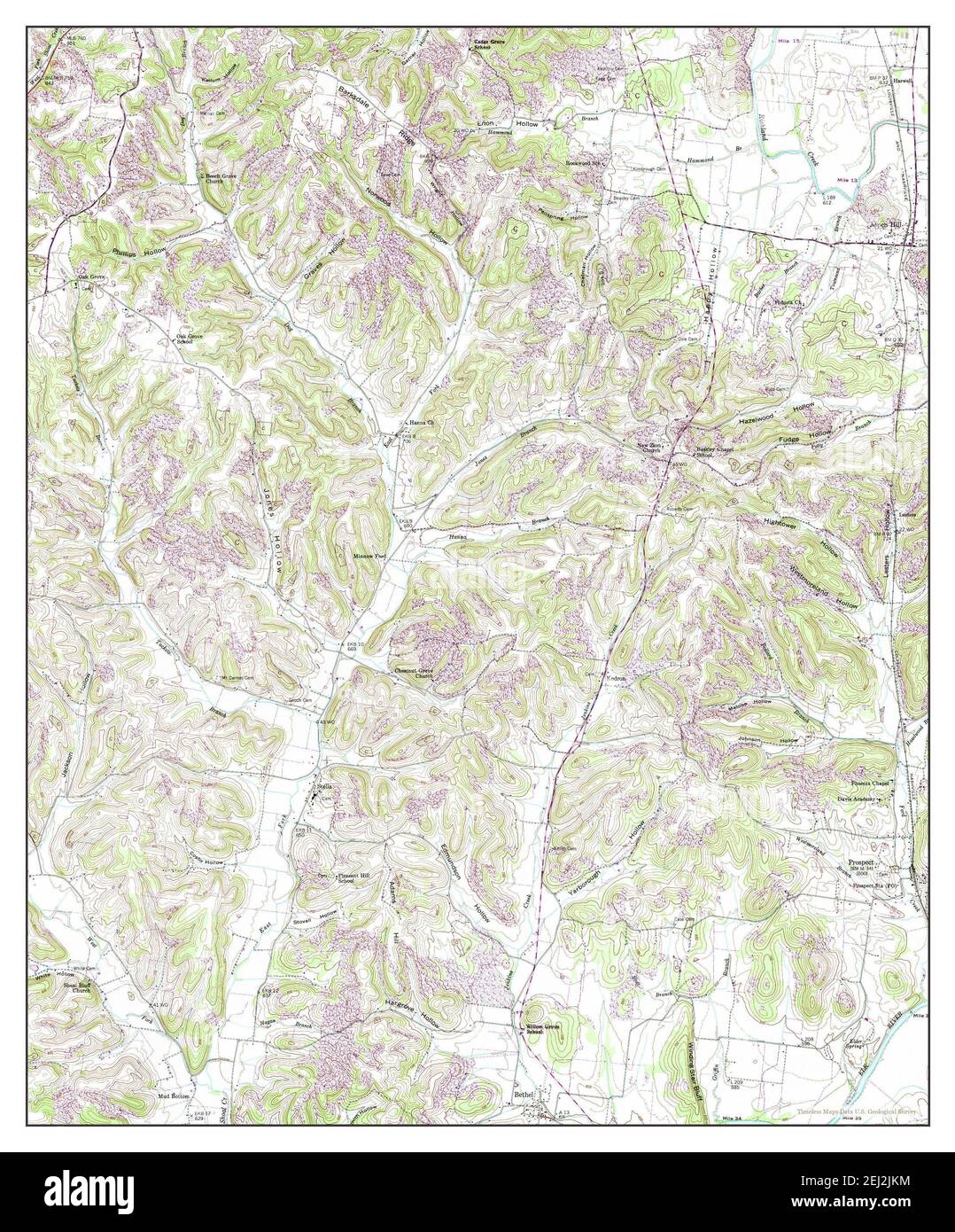 Aspen Hill Tennessee map 1948 - Aspen Hill Tennessee Map 1948 124000 United States Of America By Timeless Maps Data Us Geological Survey 2EJ2JKM 