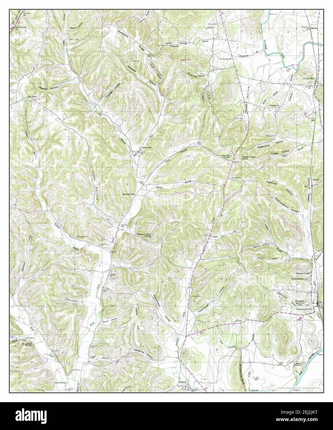 Aspen Hill Tennessee map 1950 - Aspen Hill Tennessee Map 1950 124000 United States Of America By Timeless Maps Data Us Geological Survey 2EJ2JKT 