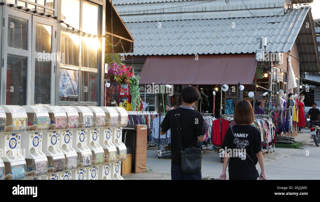 Srinagarindra train night market hires stock photography and images Alamy