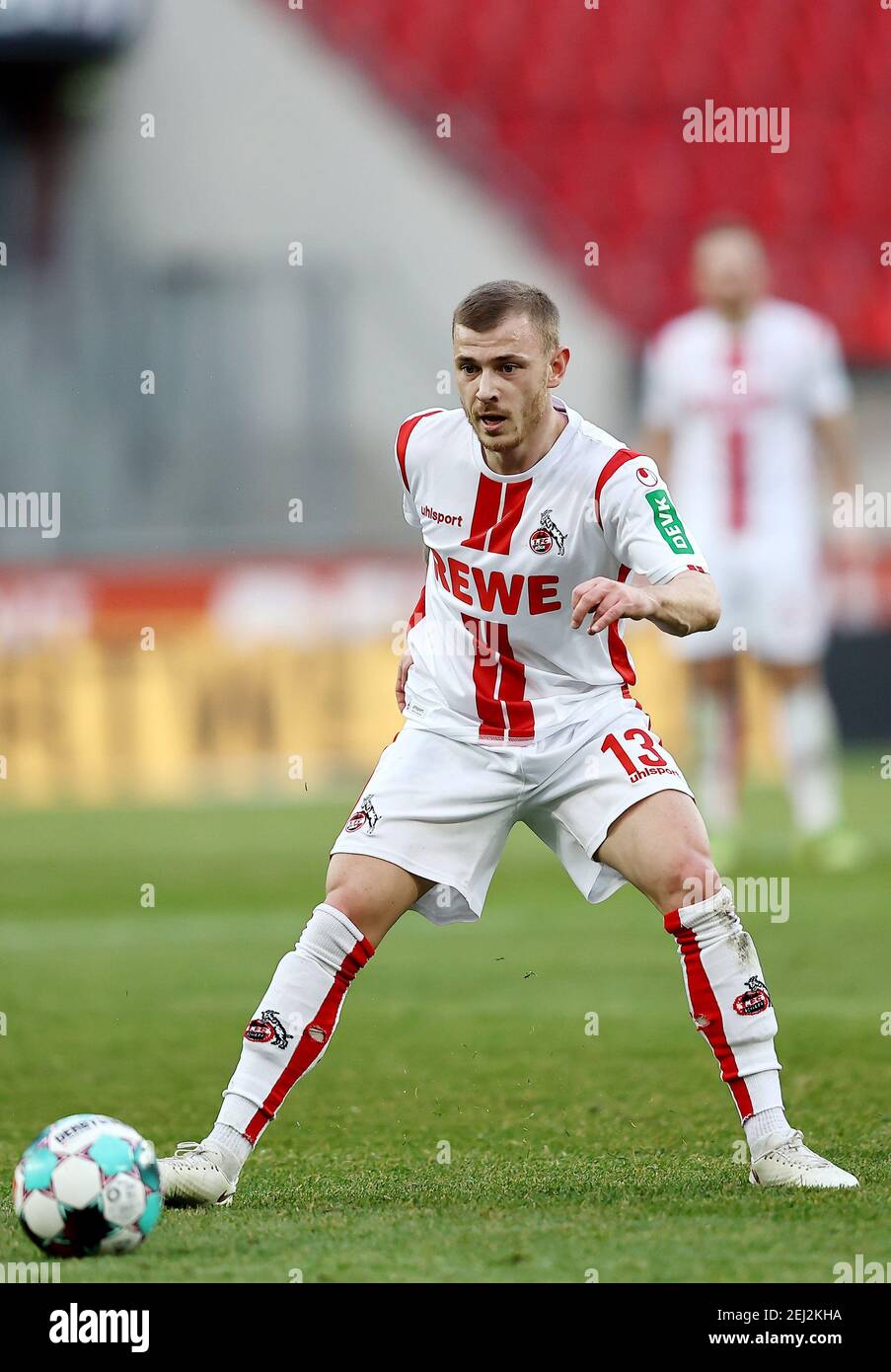 City Of Koln Koeln Deutschland 20th Feb 2021 Firo 02 20 2021 Soccer Soccer 1st Bundesliga Season 2020 21 Fc Cologne Koeln Vfb Stuttgart Max Meyer Koeln Individual Action Photo Christof Koepsel Witters Via Firosportphoto