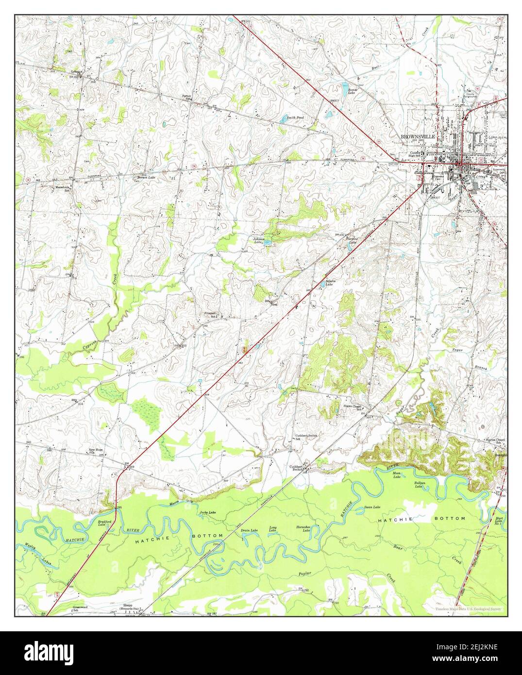 Map of brownsville Cut Out Stock Images & Pictures Alamy