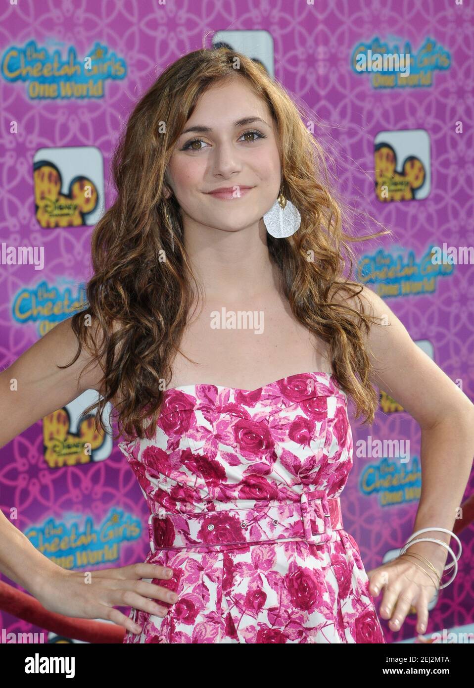 at premiere of The Cheetah Girls One World held at the El Capitan Theater 8,12, 2008 Hollywood, Ca Stock Photo