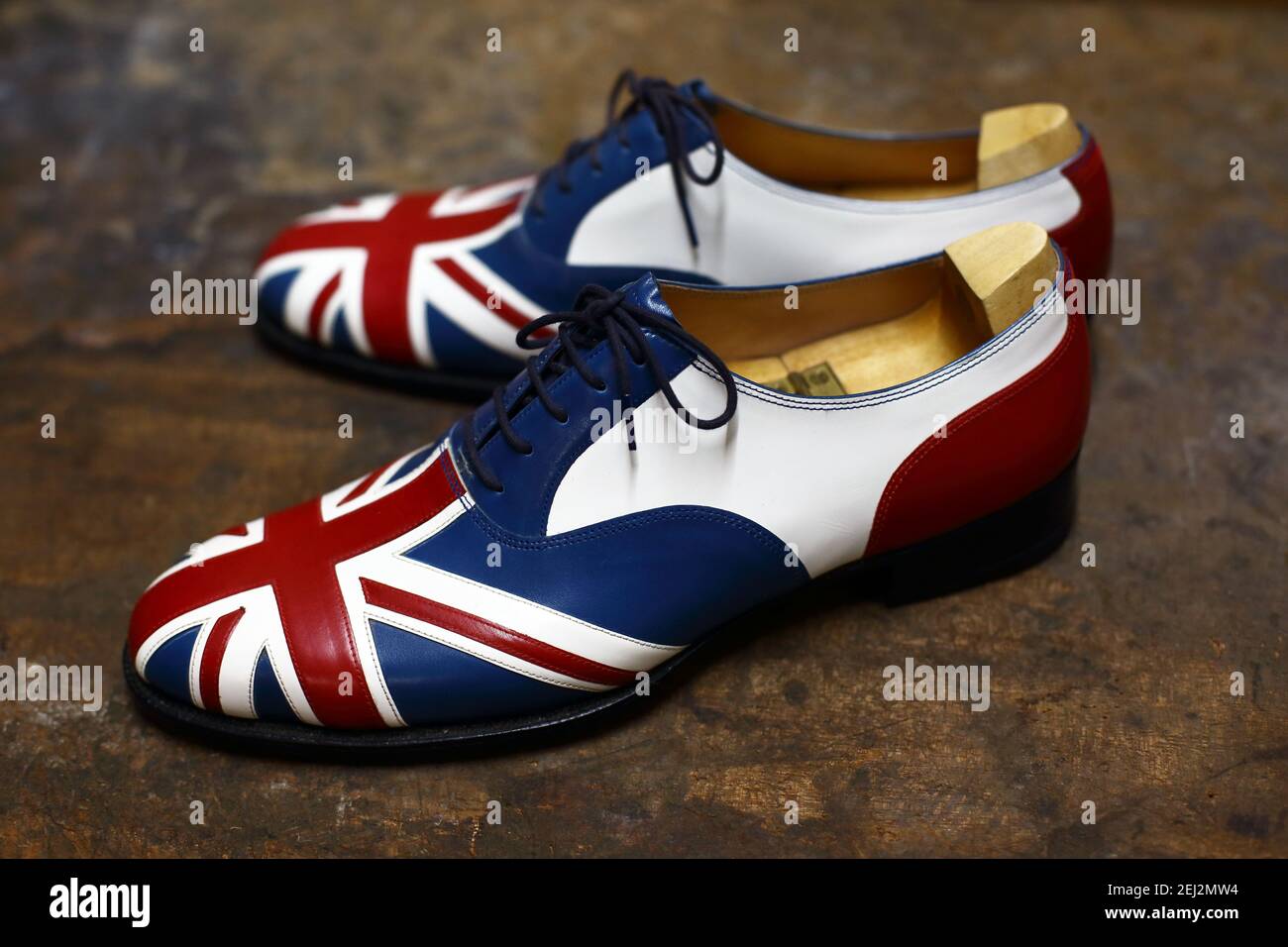 British flag shoes hi-res stock photography and images - Alamy