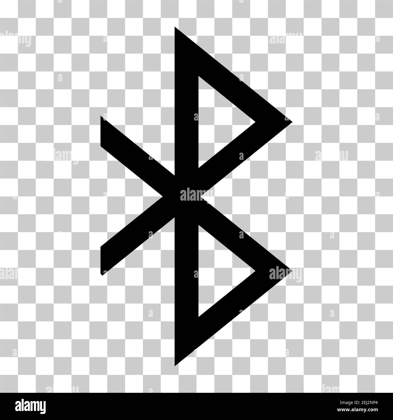 Bluetooth technology icon, network connection web symbol, sharing data