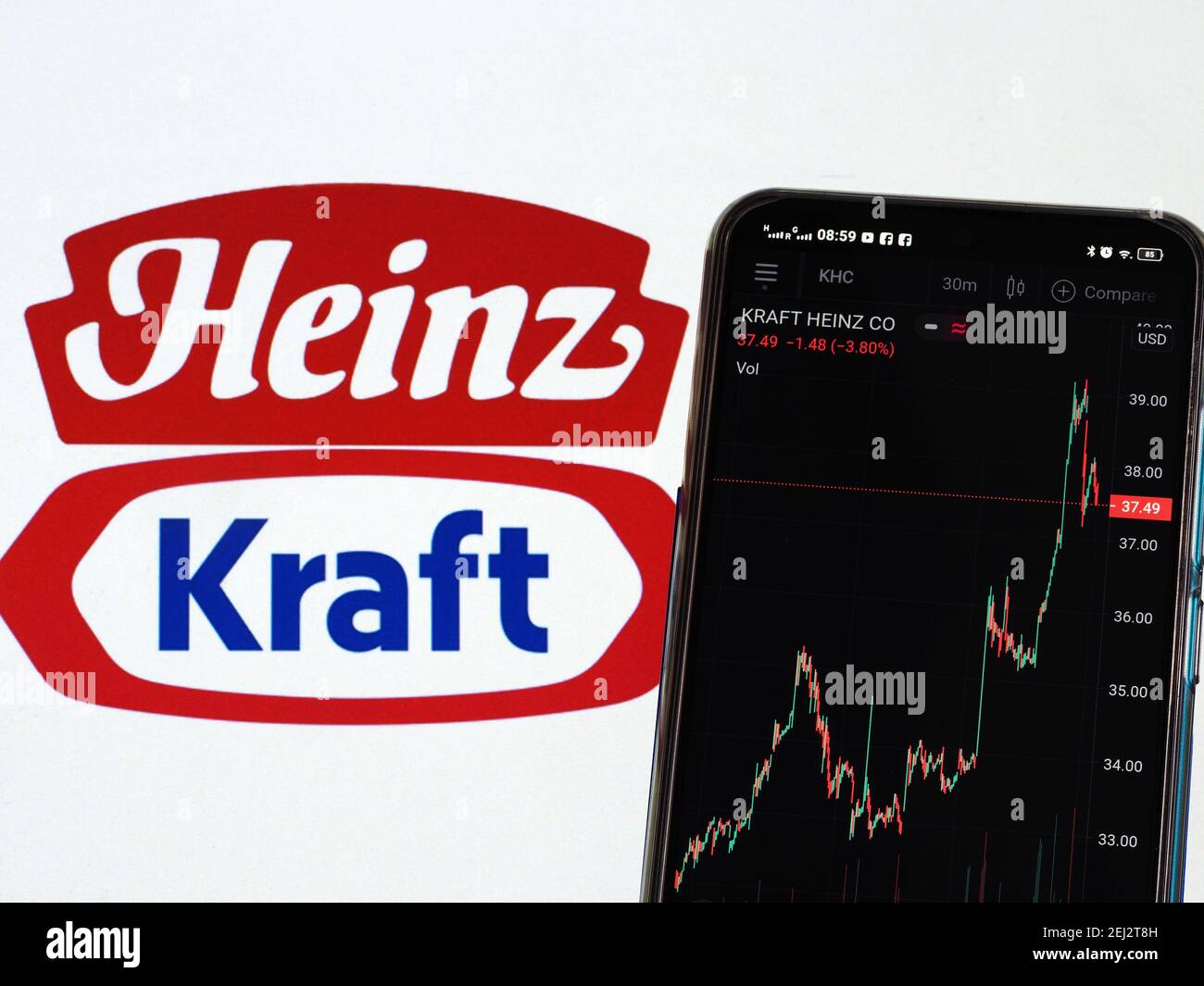 Kraft Heinz Logo High Resolution Stock Photography And Images Alamy