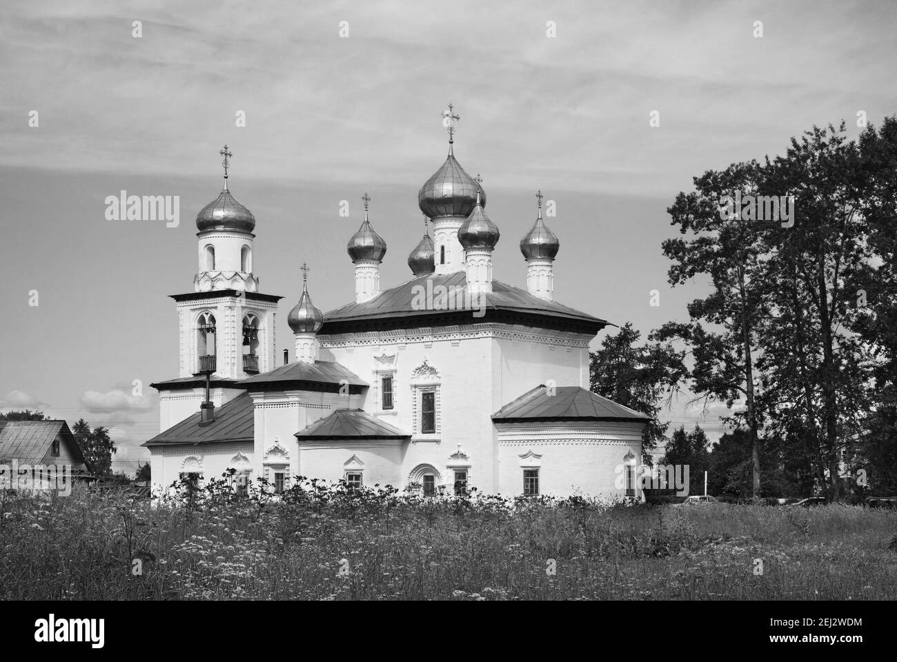 Church of Nativity in Kargopol. Russia Stock Photo