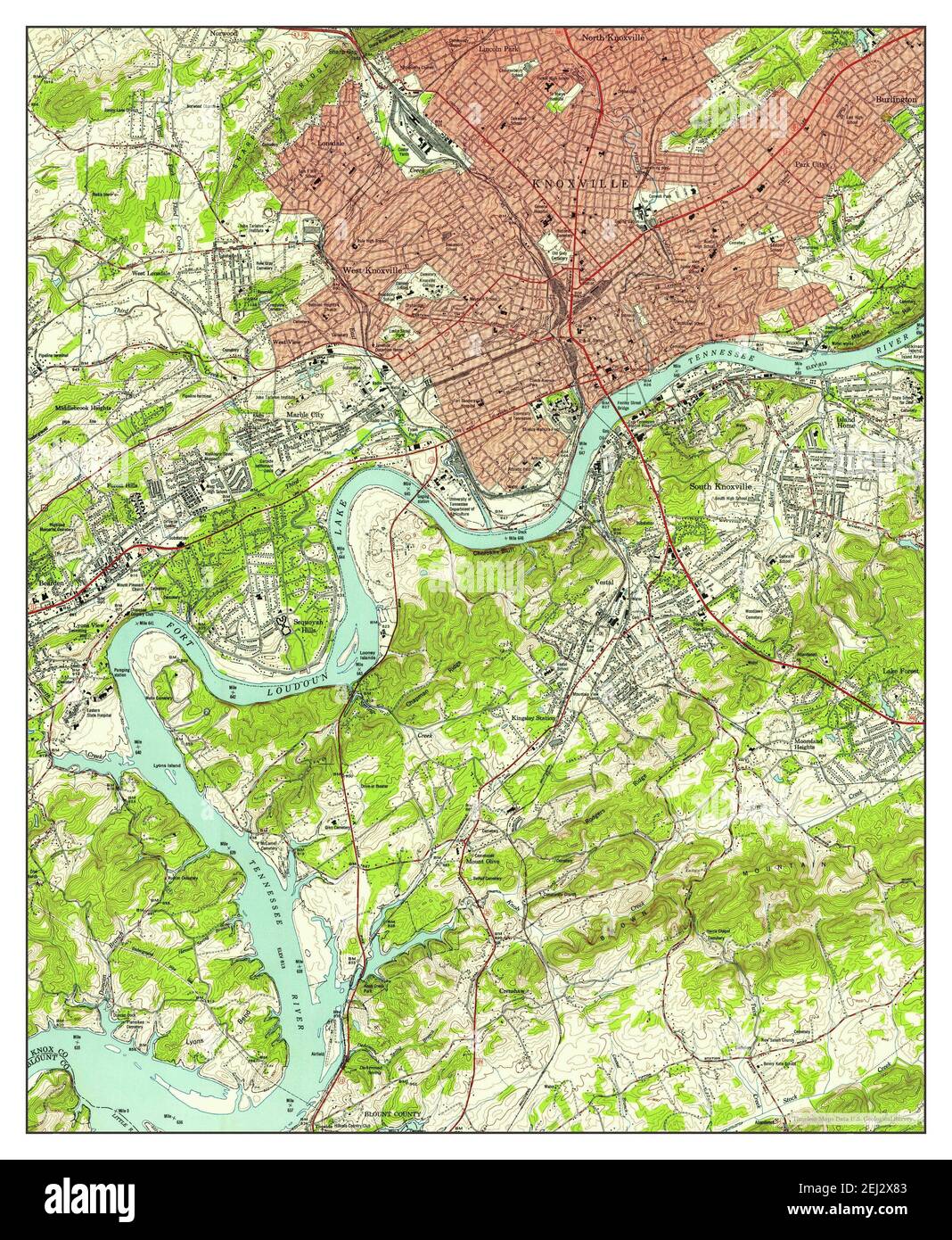Knoxville Tennessee Map 1953 1 24000 United States Of America By Knoxville Tennessee Map 1953 124000 United States Of America By Timeless Maps Data Us Geological Survey 2EJ2X83 