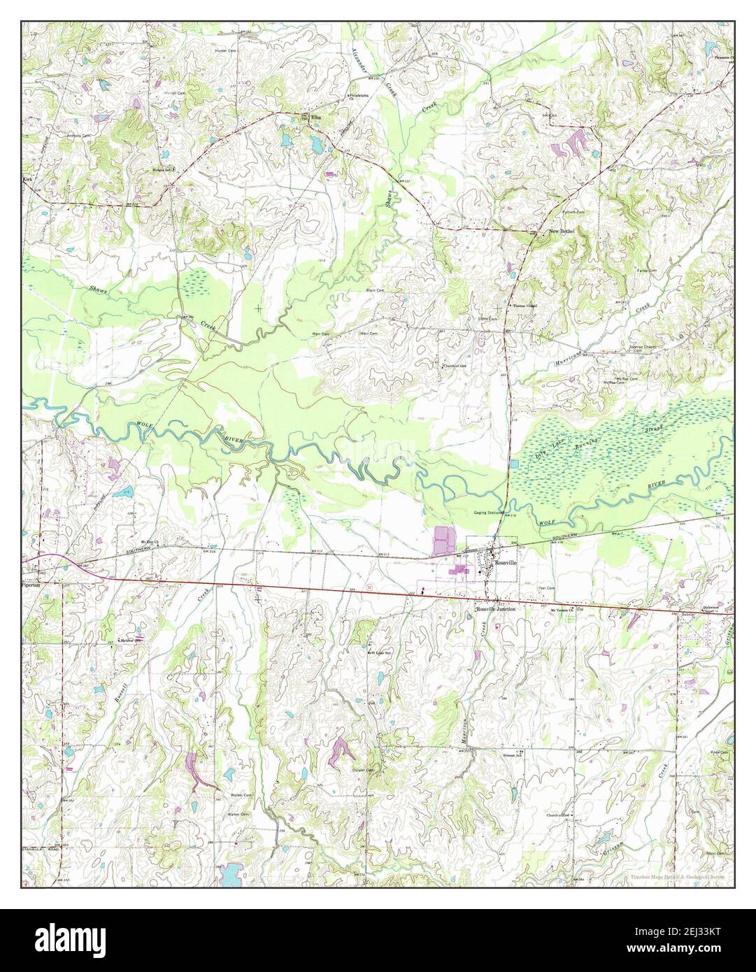 Map of rossville hires stock photography and images Alamy