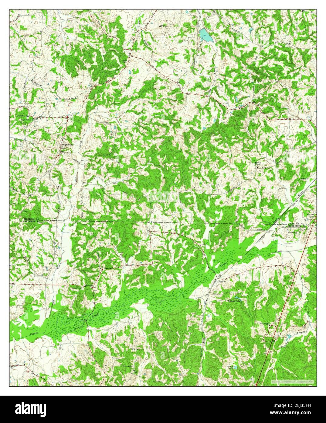 Map of teague hires stock photography and images Alamy