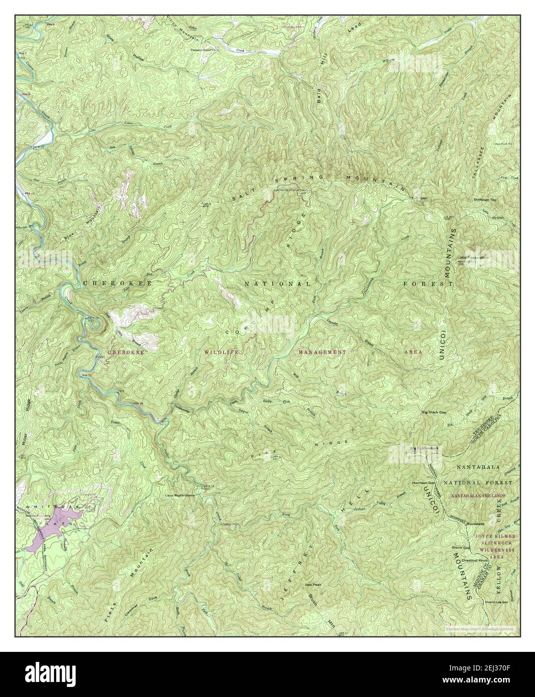 Whiteoak Flats Tennessee map - Whiteoak Flats Tennessee Map 1957 124000 United States Of America By Timeless Maps Data Us Geological Survey 2EJ370F 