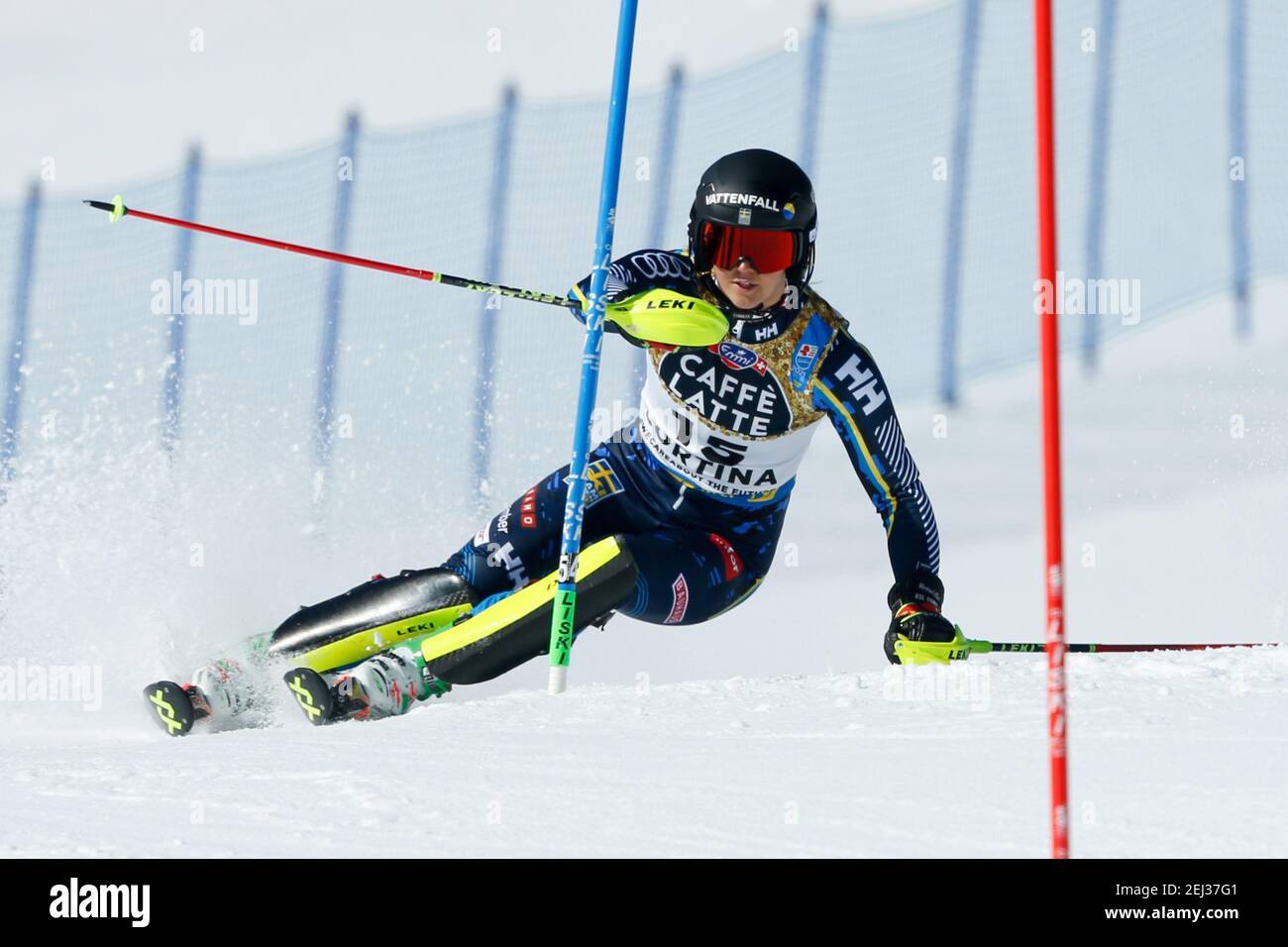 Emelie Wikstroem (SWE) during 2021 FIS Alpine World SKI Championships
