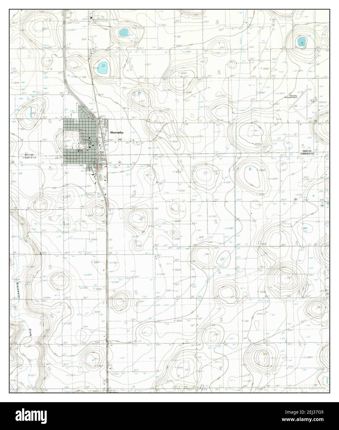 Map of abernathy texas hires stock photography and images Alamy