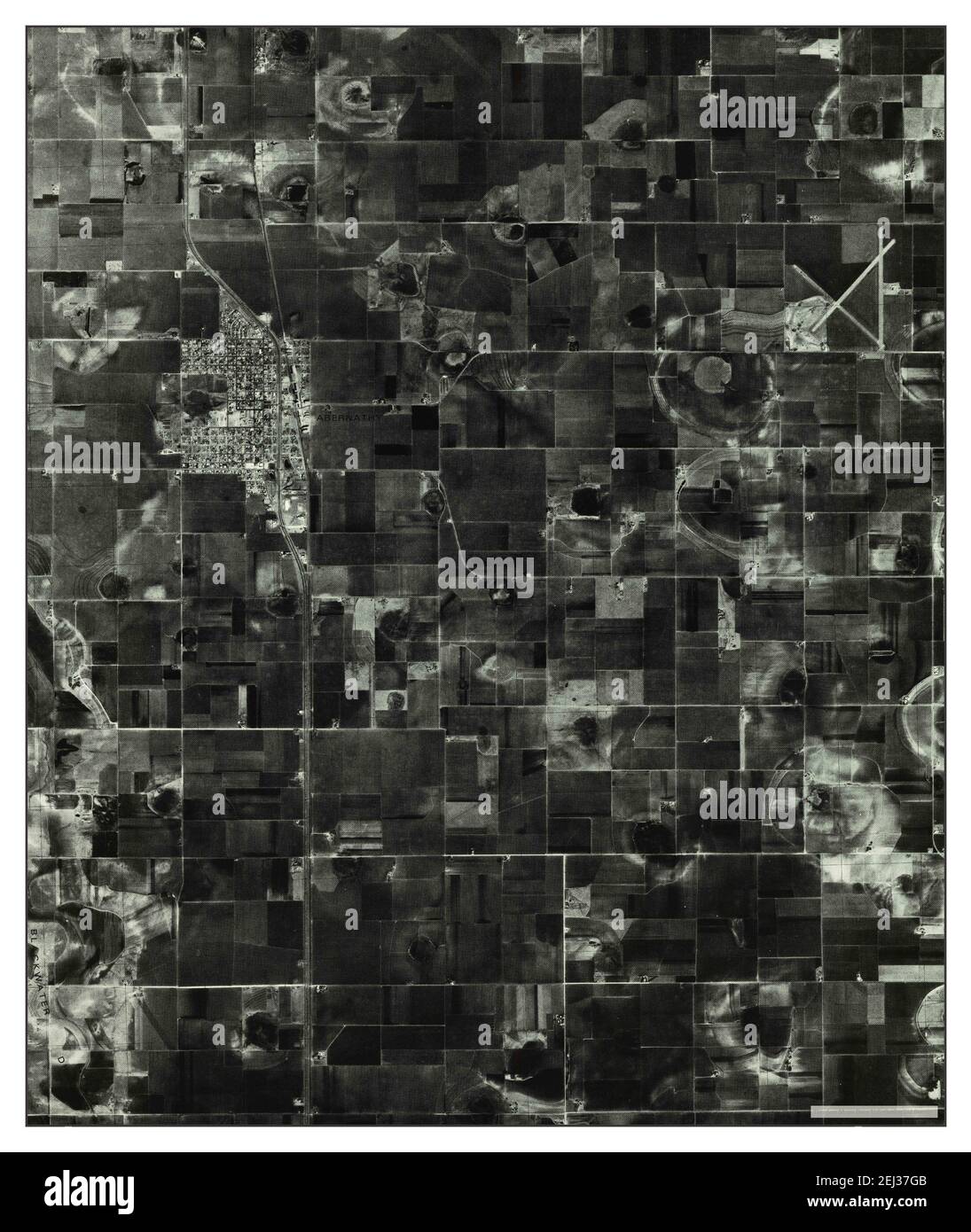 Abernathy SE, Texas, map 1976, 124000, United States of America by Timeless Maps, data U.S