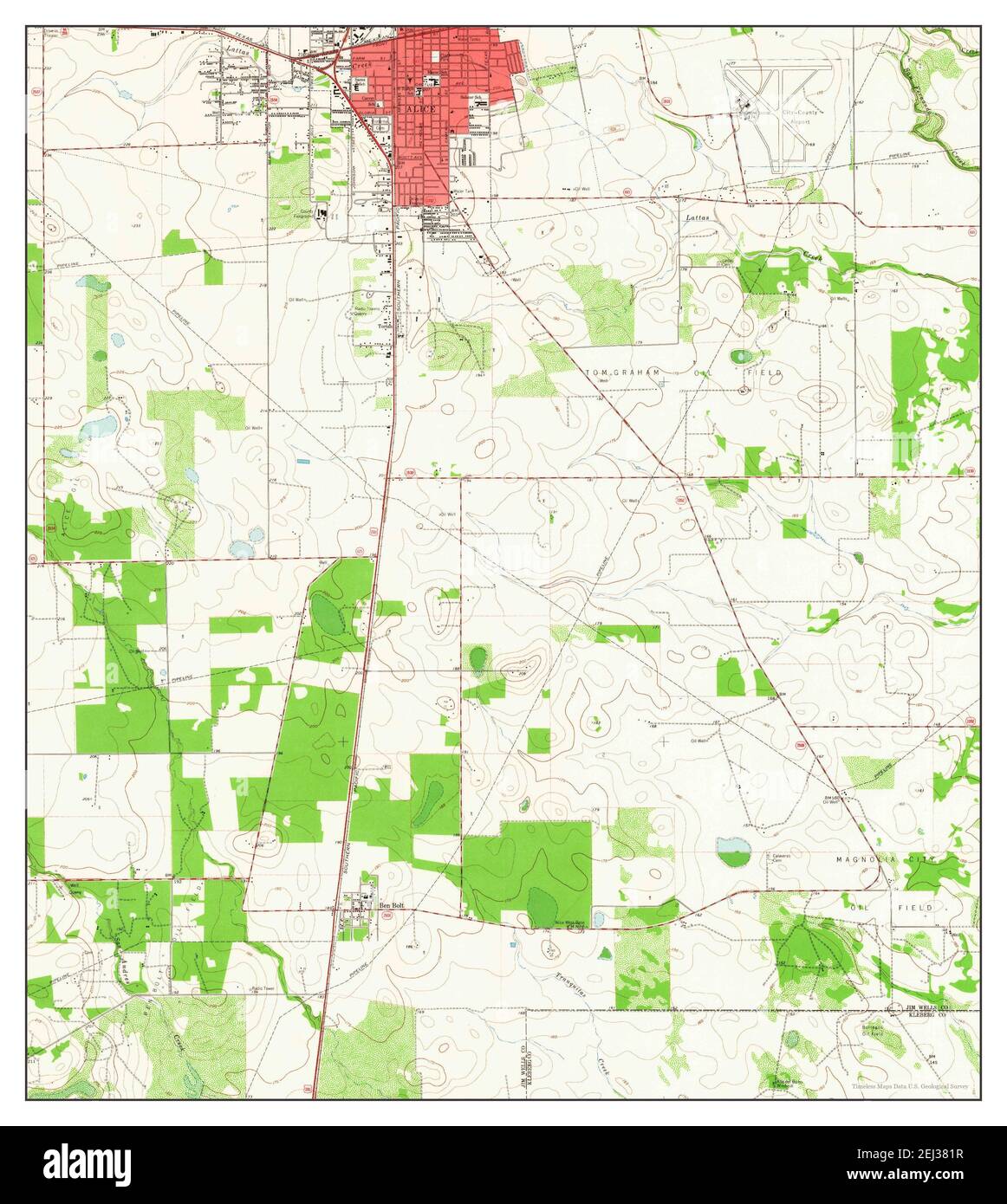 Alice texas map Cut Out Stock Images & Pictures Alamy