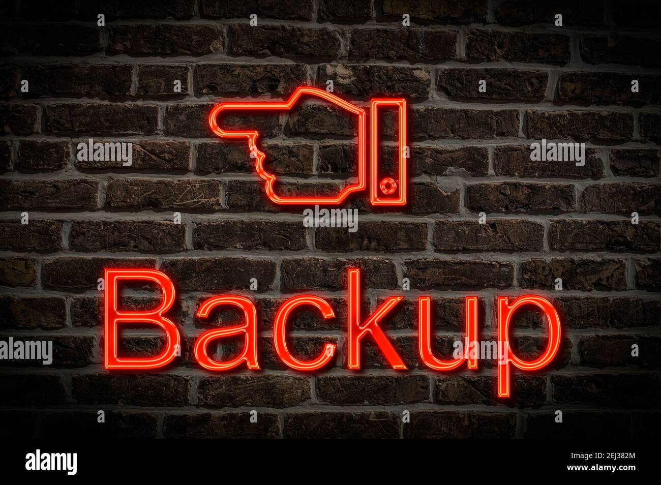 Mr. Backup Sign Sicherheitskopie High Resolution Stock Photography and Images - Alamy