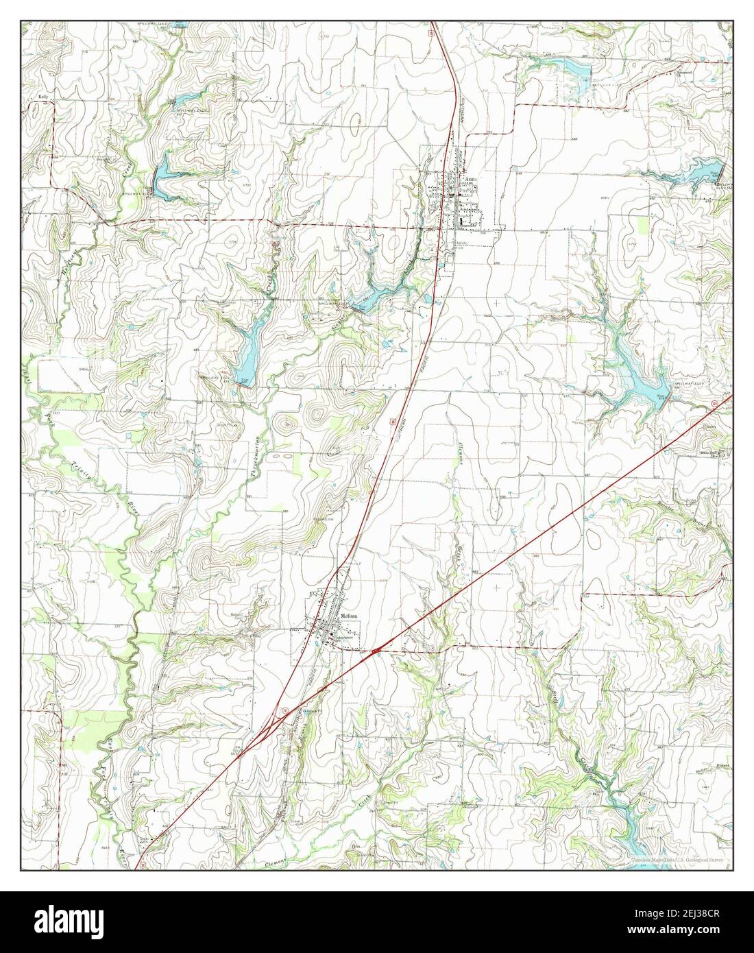 Anna, Texas, map 1961, 124000, United States of America by Timeless Maps, data U.S. Geological