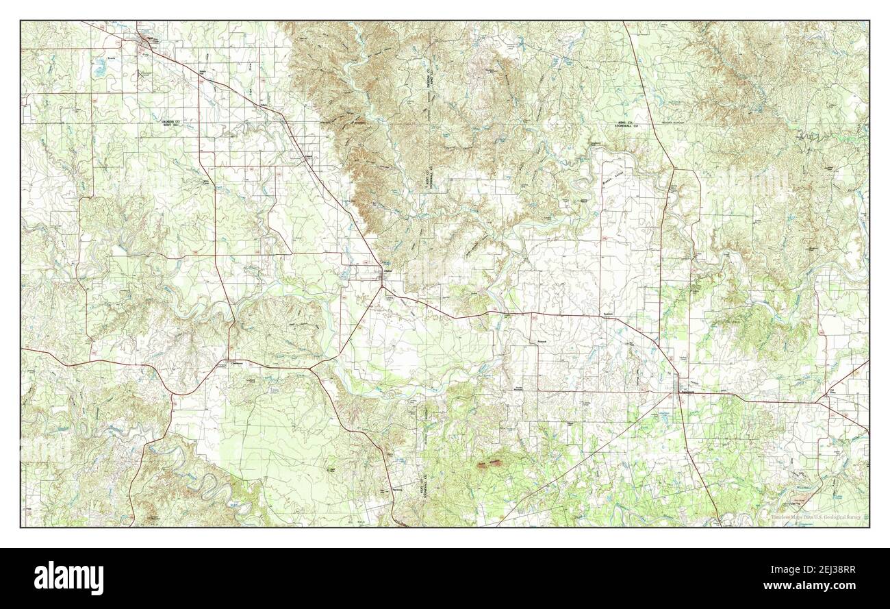 Aspermont, Texas, map 1985, 1100000, United States of America by