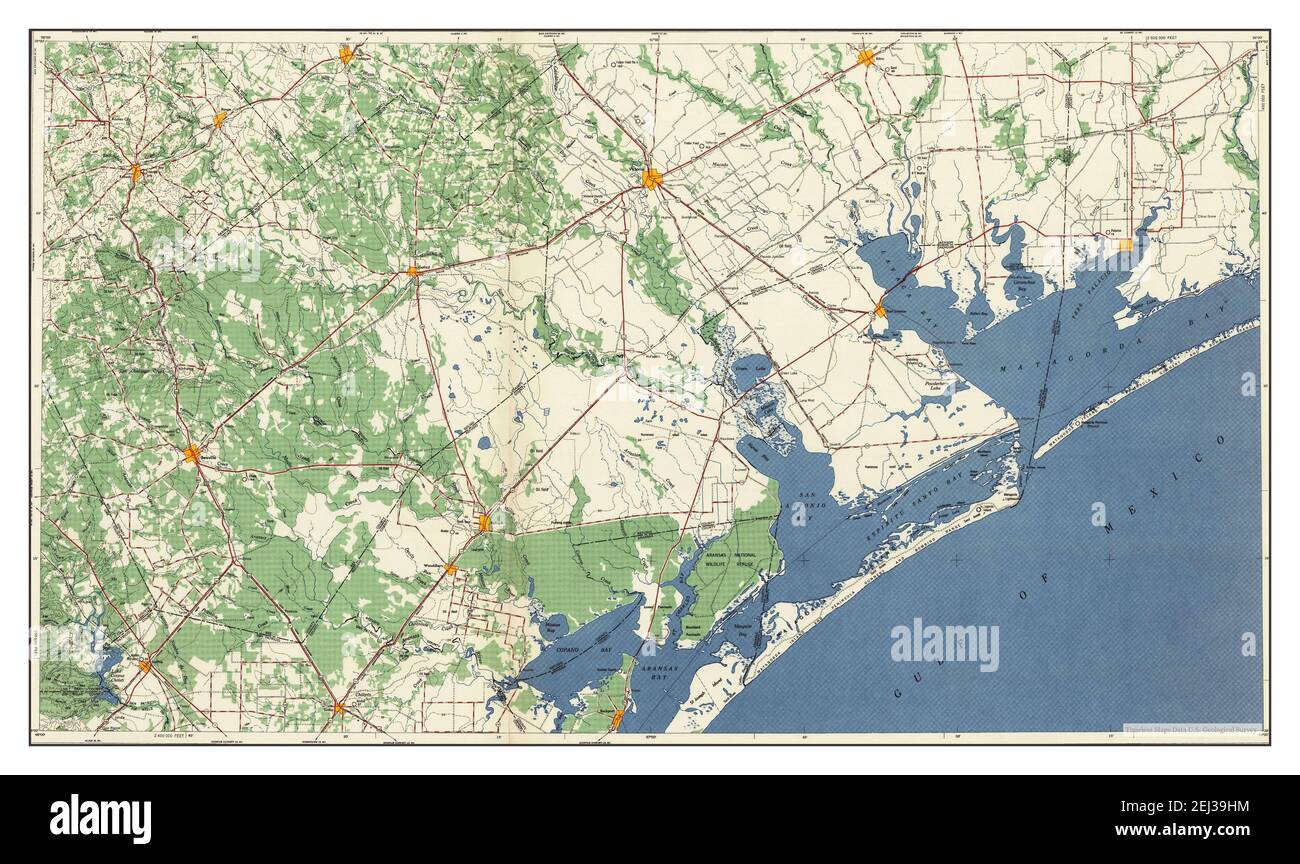 Map of beeville hires stock photography and images Alamy