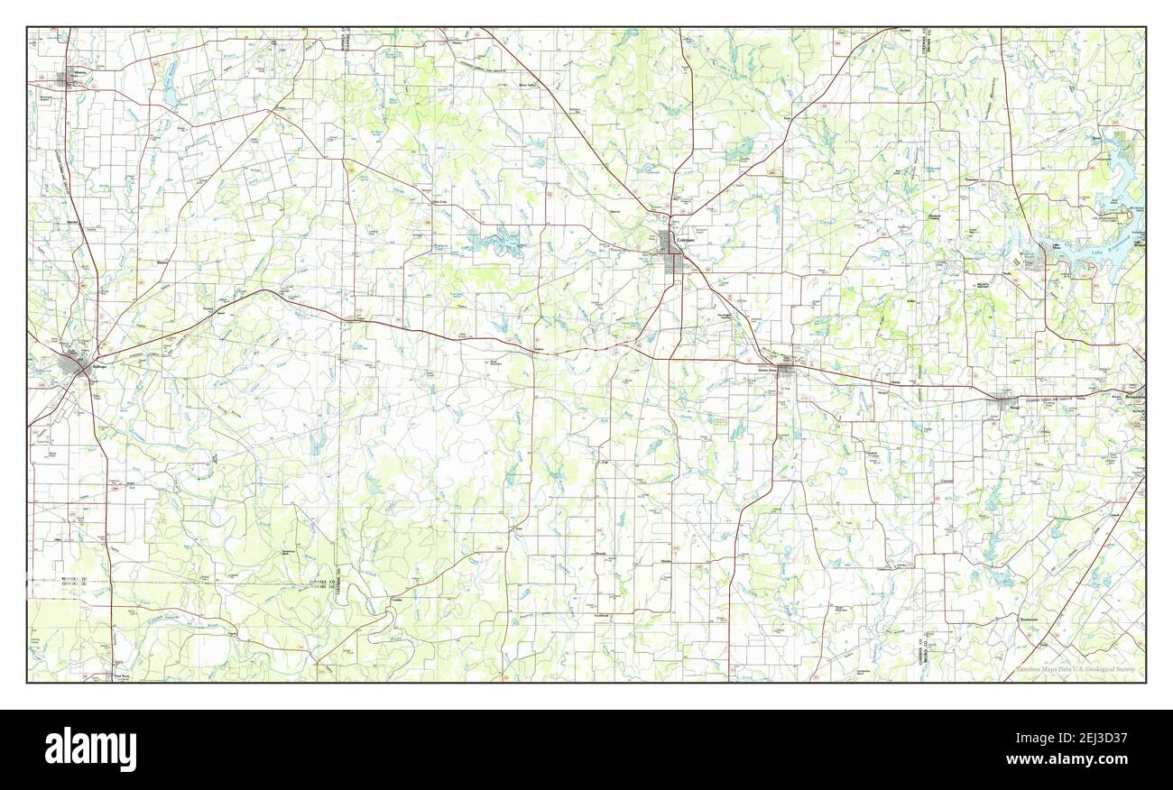 Coleman, Texas, map 1985, 1100000, United States of America by